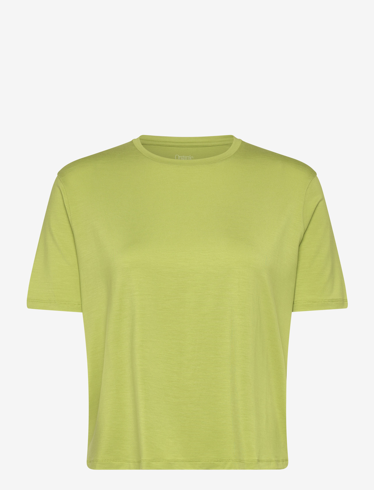 Organic Basics - Soft Touch Boxy Tee - laveste priser - matcha green - 0