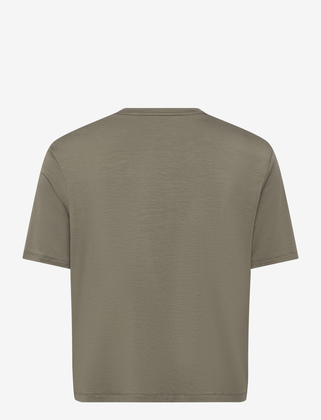 Organic Basics - Soft Touch Boxy Tee - laveste priser - thyme - 1