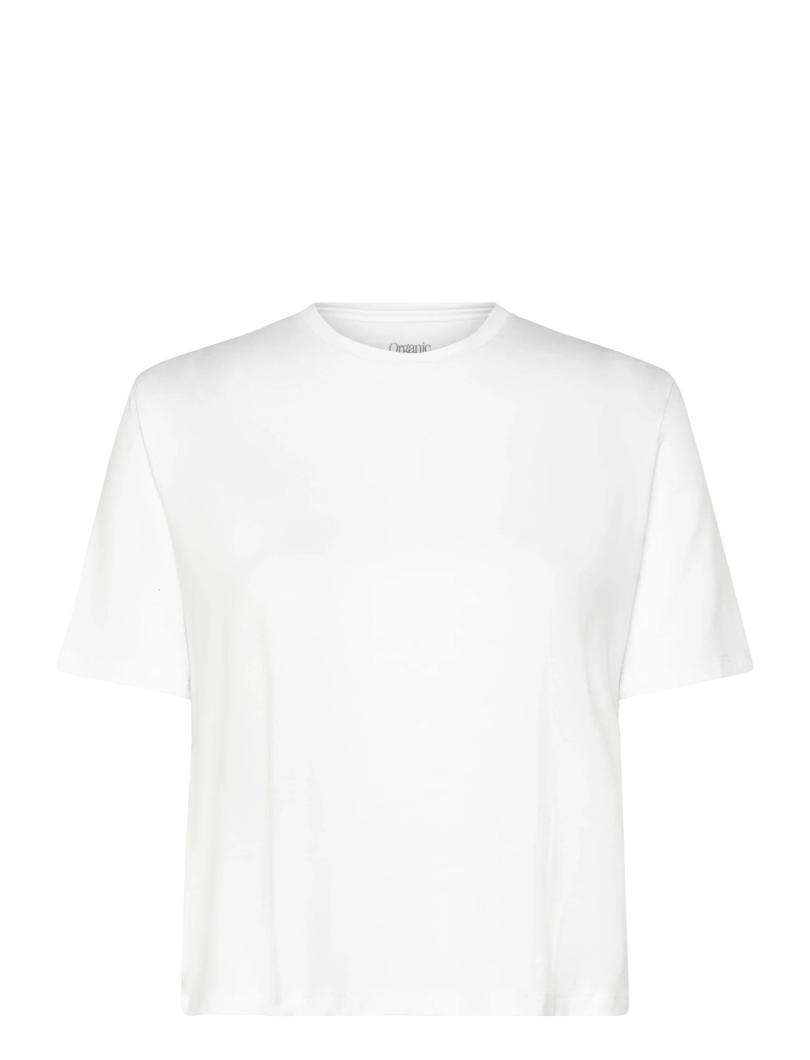 Organic Basics Soft Touch Boxy Tee - Organic Basics - WHITE / white