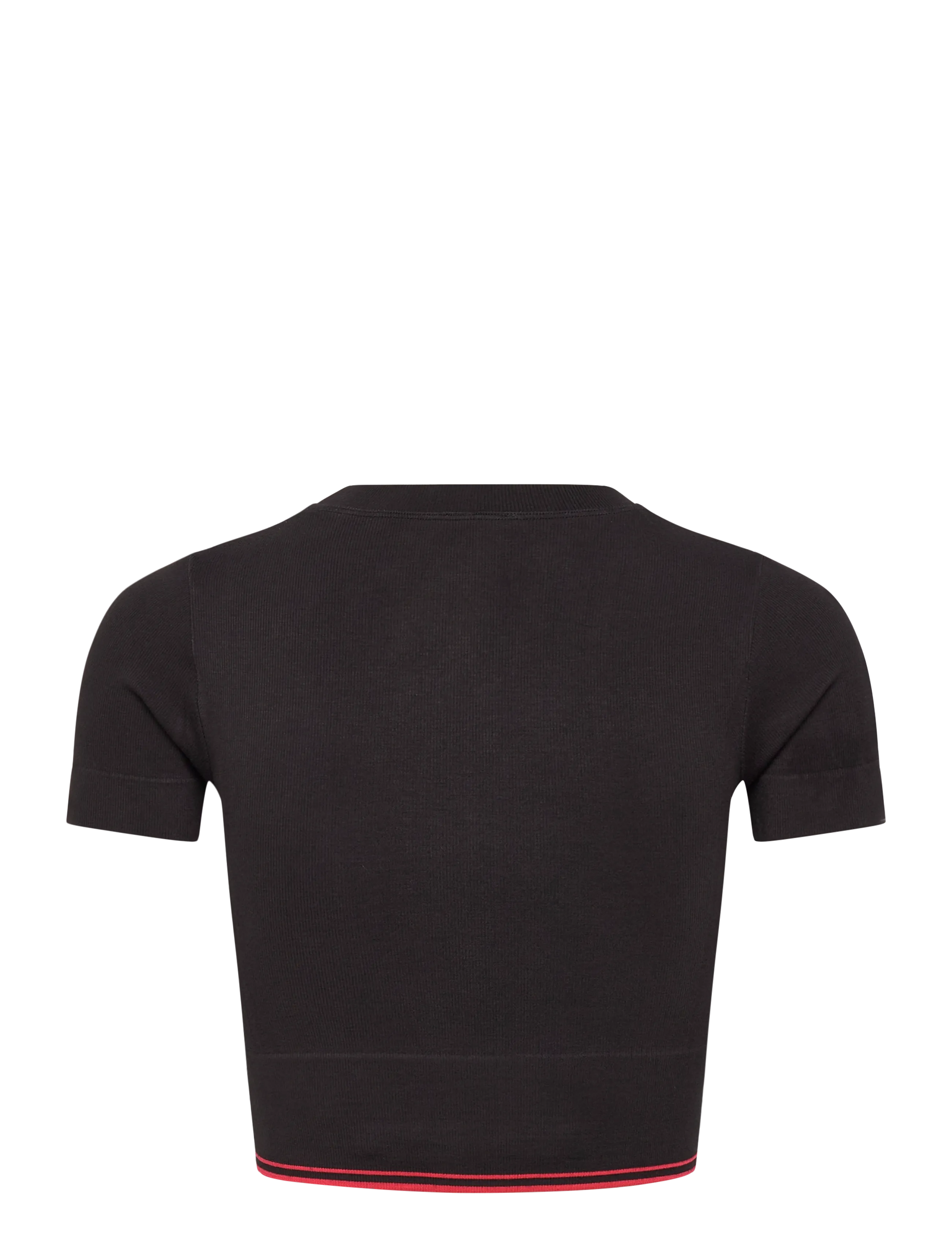 Organic Basics - Luxe Touch Crop Tee - die niedrigsten preise - black - 1