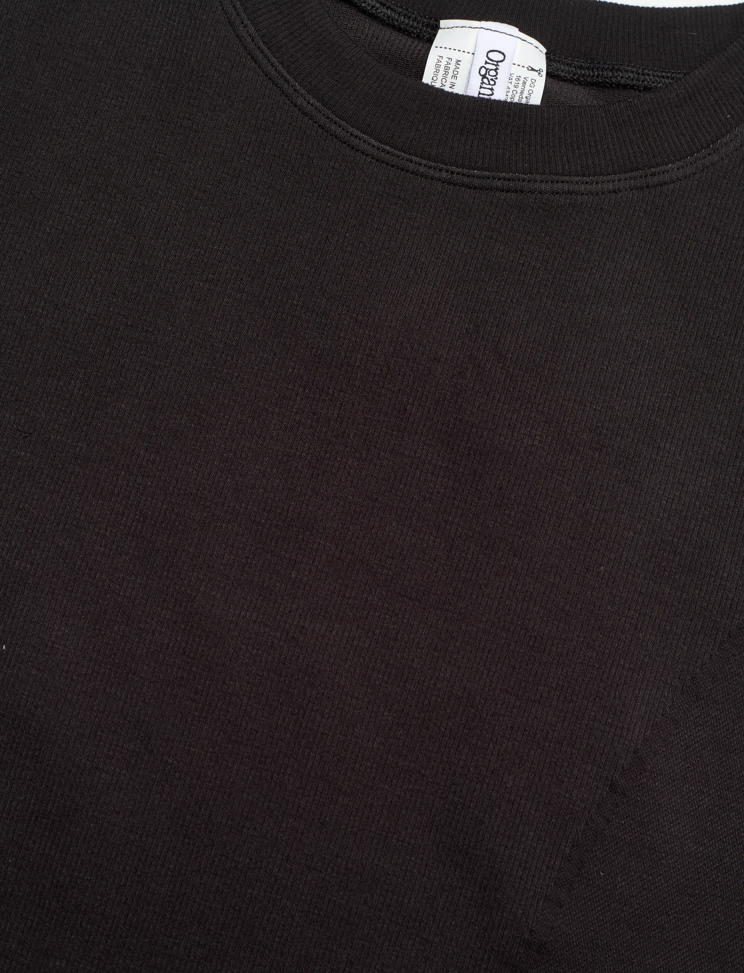 Organic Basics - Luxe Touch Crop Tee - die niedrigsten preise - black - 2