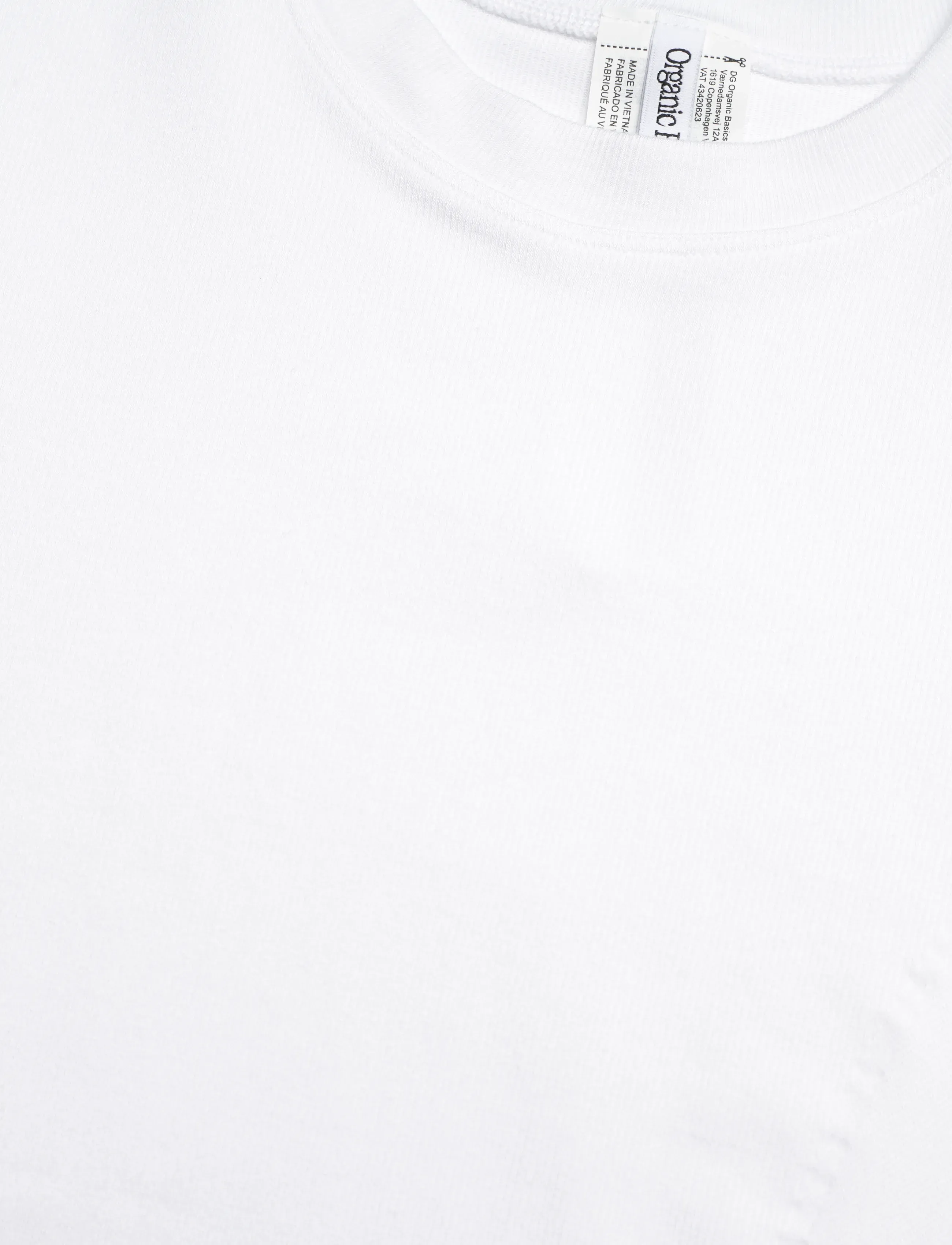 Organic Basics - Luxe Touch Crop Tee - die niedrigsten preise - white - 2