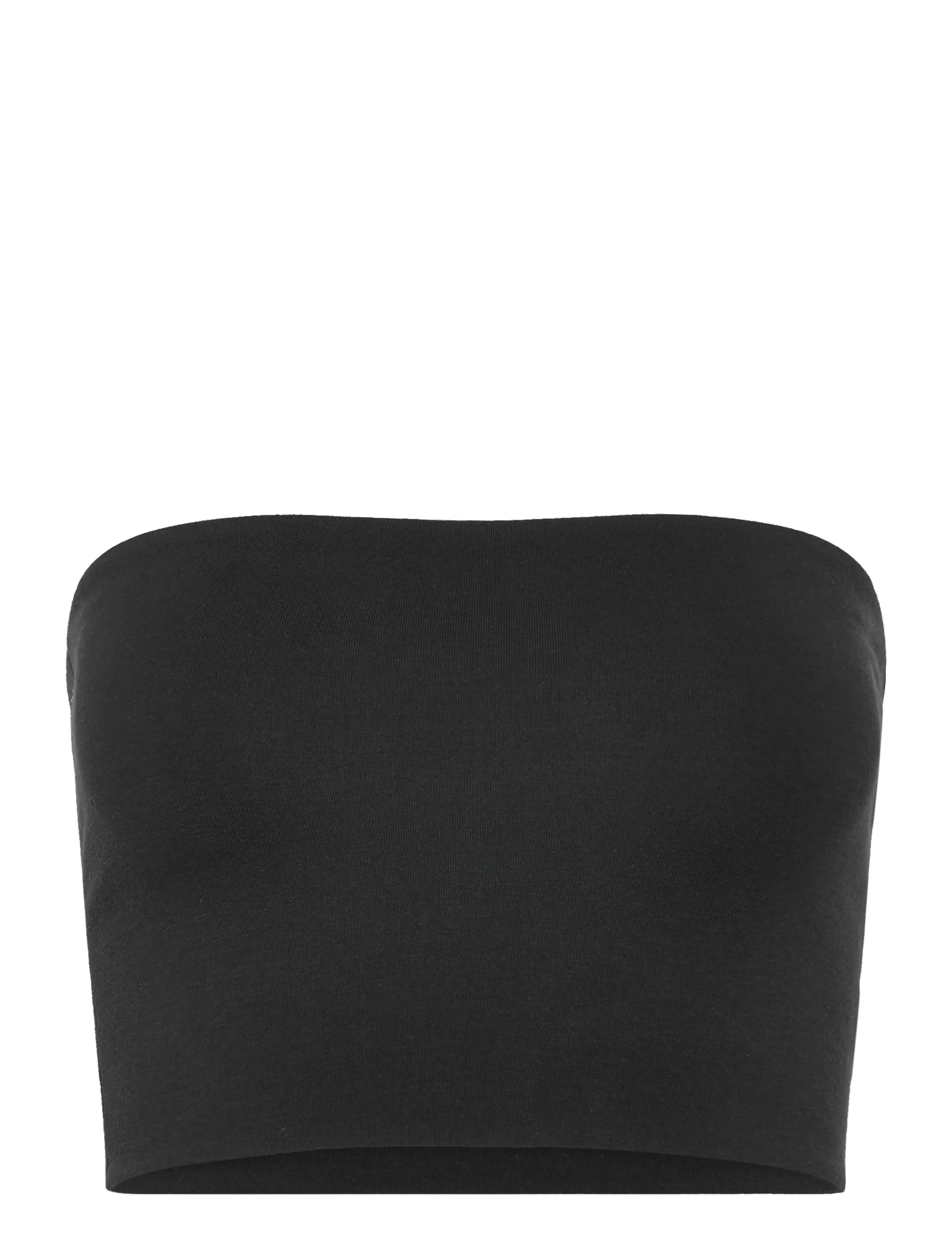 Organic Basics Flex Tube Top - Plus Size & Curvy - BLACK / black
