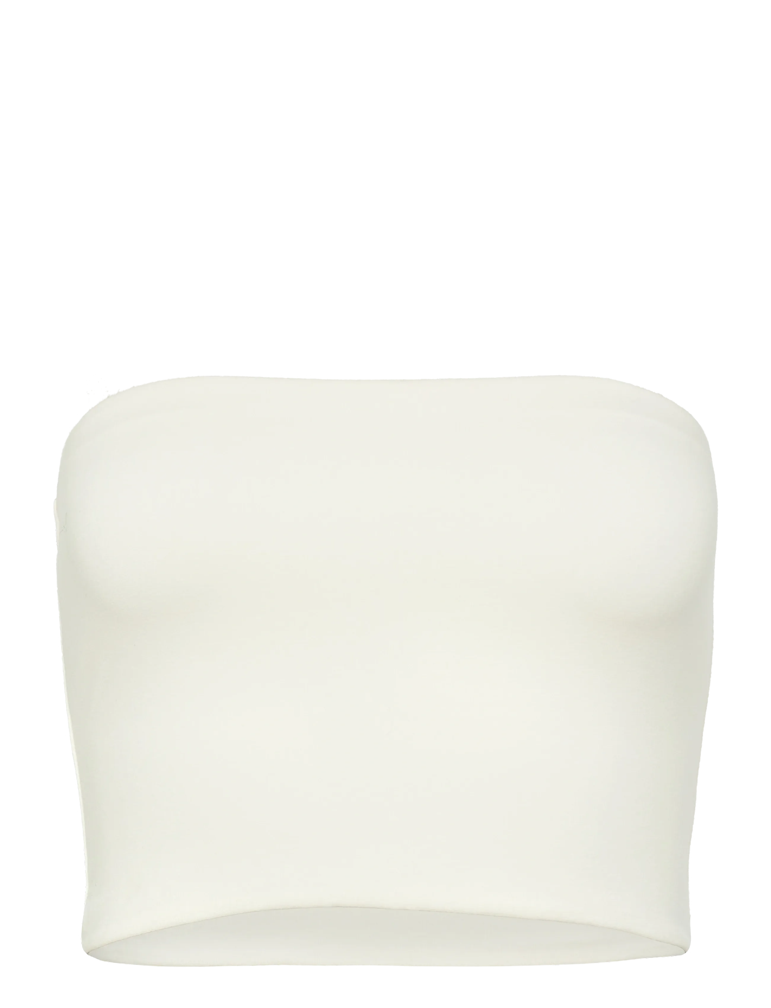 Organic Basics Flex Tube Top - Tøj - OFF WHITE / cream