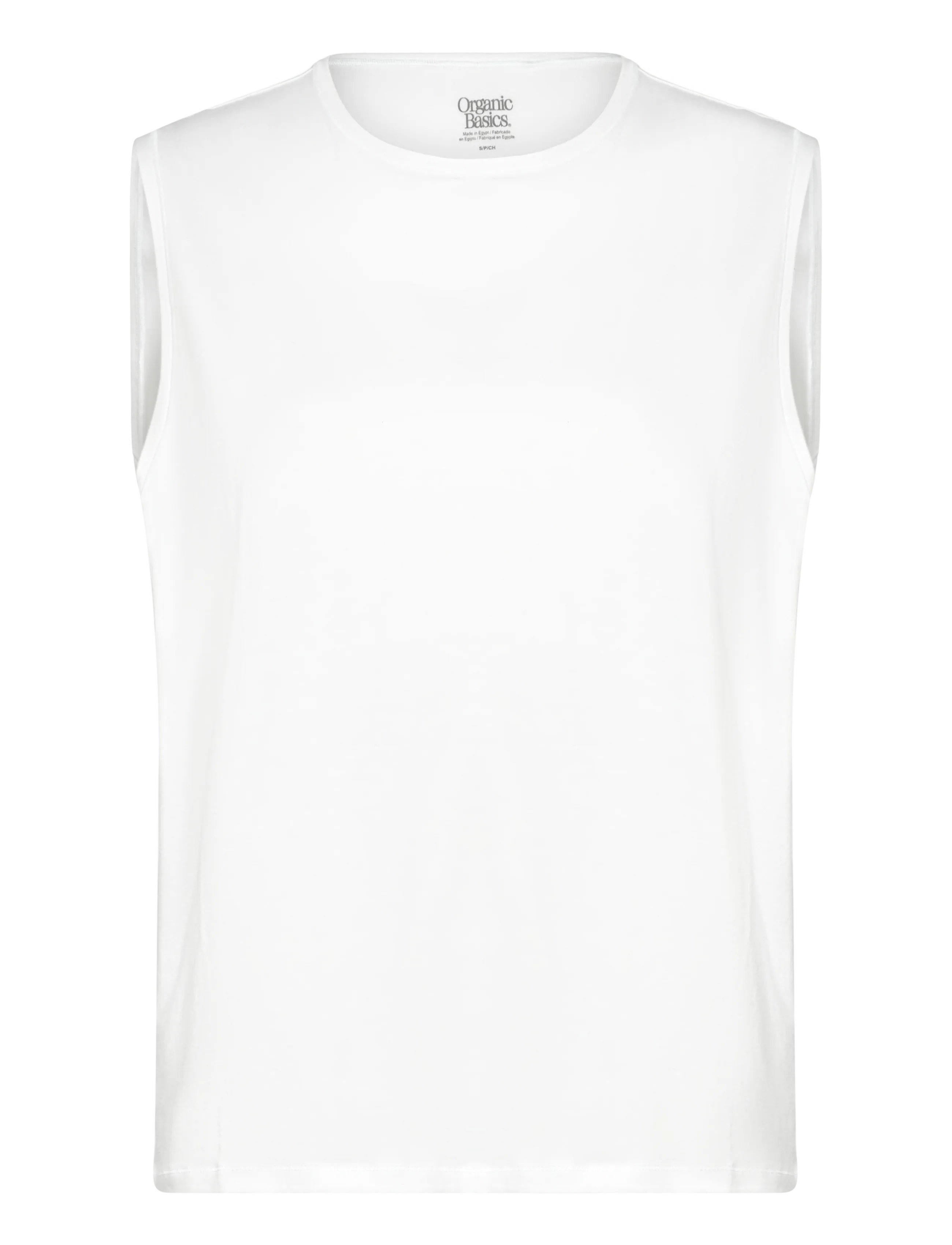 Organic Basics Easy Tank Top - Tøj - WHITE / white