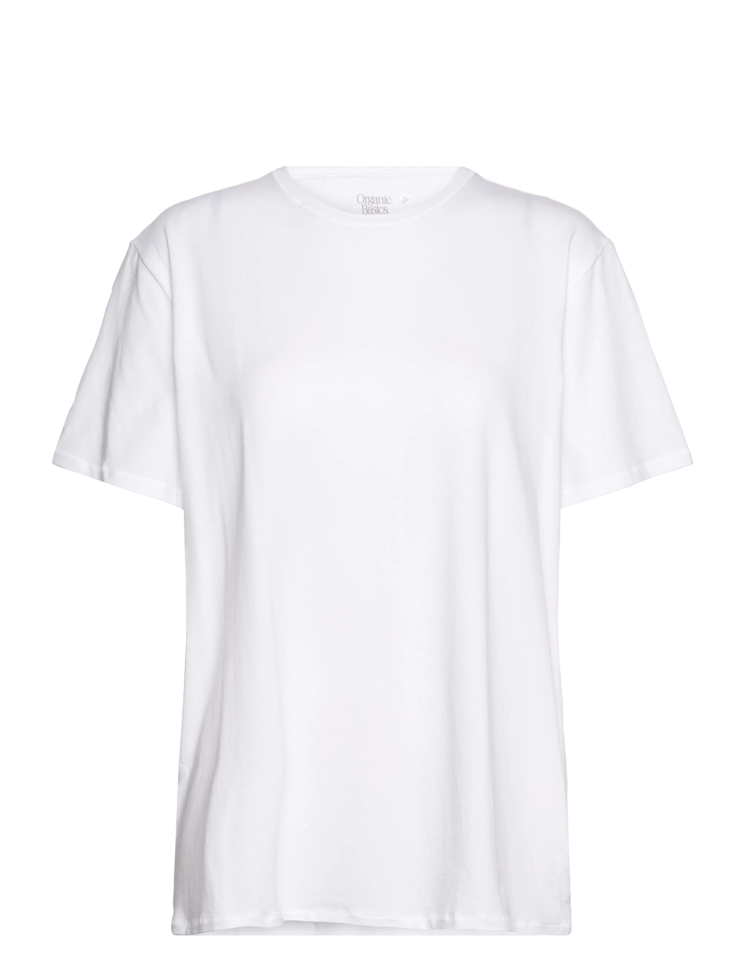 Organic Basics Easy Tee - Tøj - WHITE / white