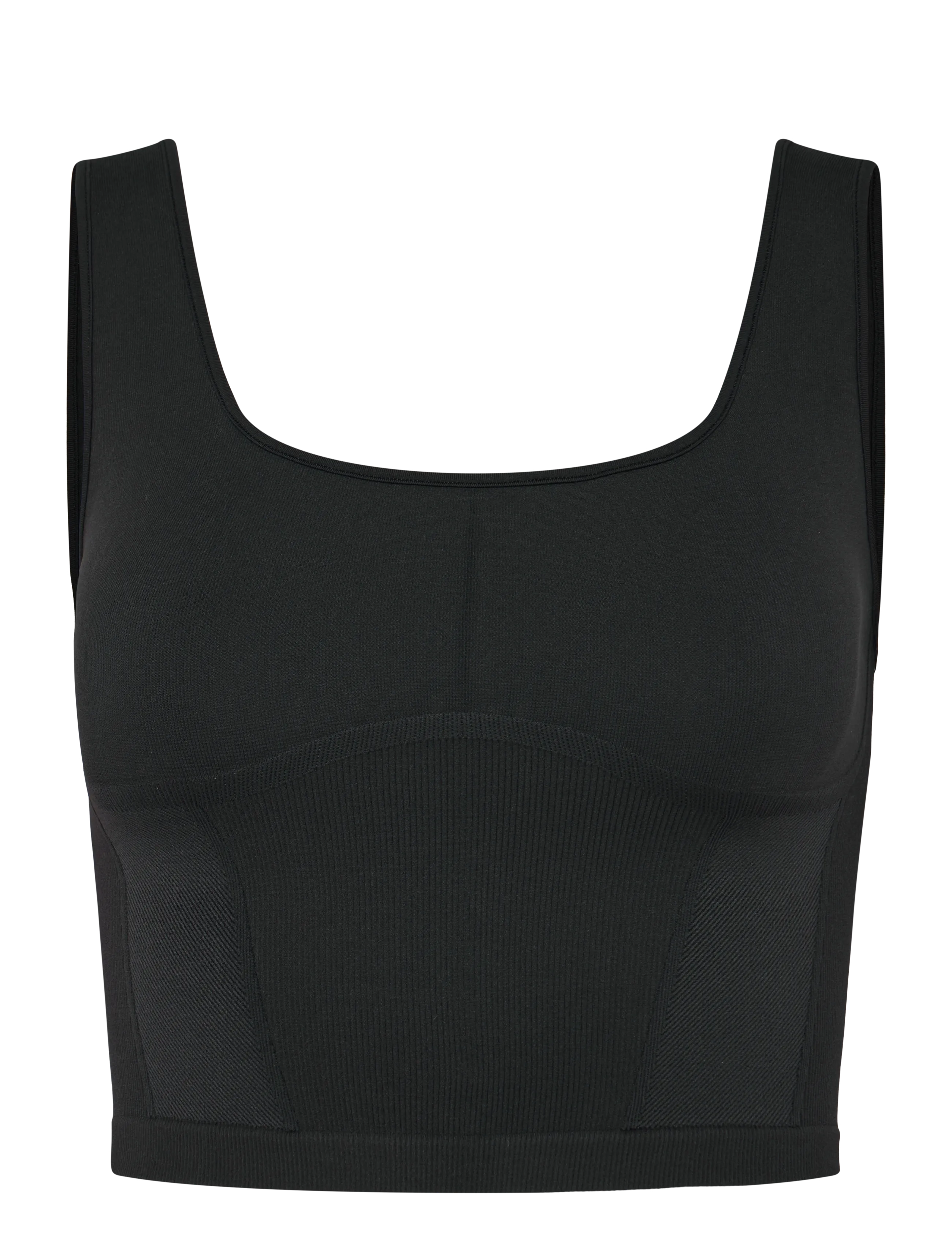 ORGANIC BASICS Smooth Corset Oberteil Schwarz - XL - Damen