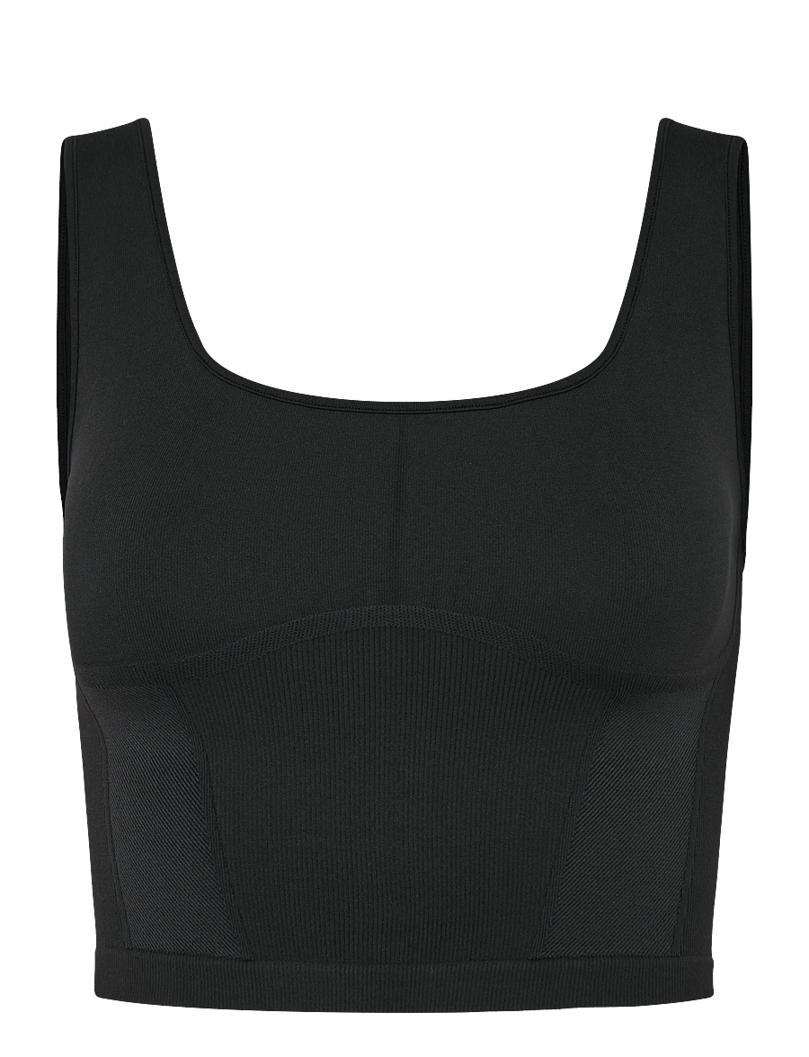 Organic Basics - Smooth Corset Top - bralette - black - 0