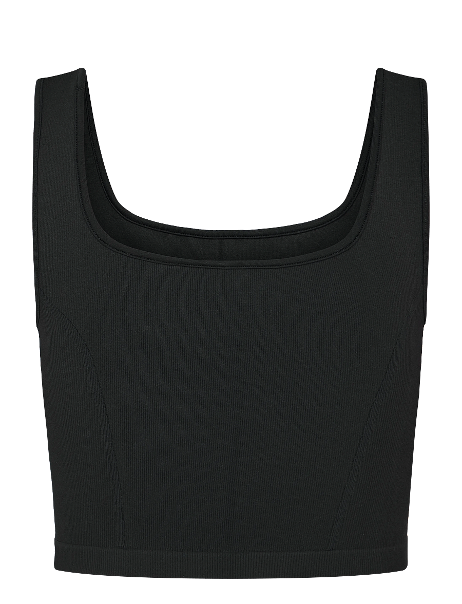 Organic Basics - Smooth Corset Top - bralette - black - 1