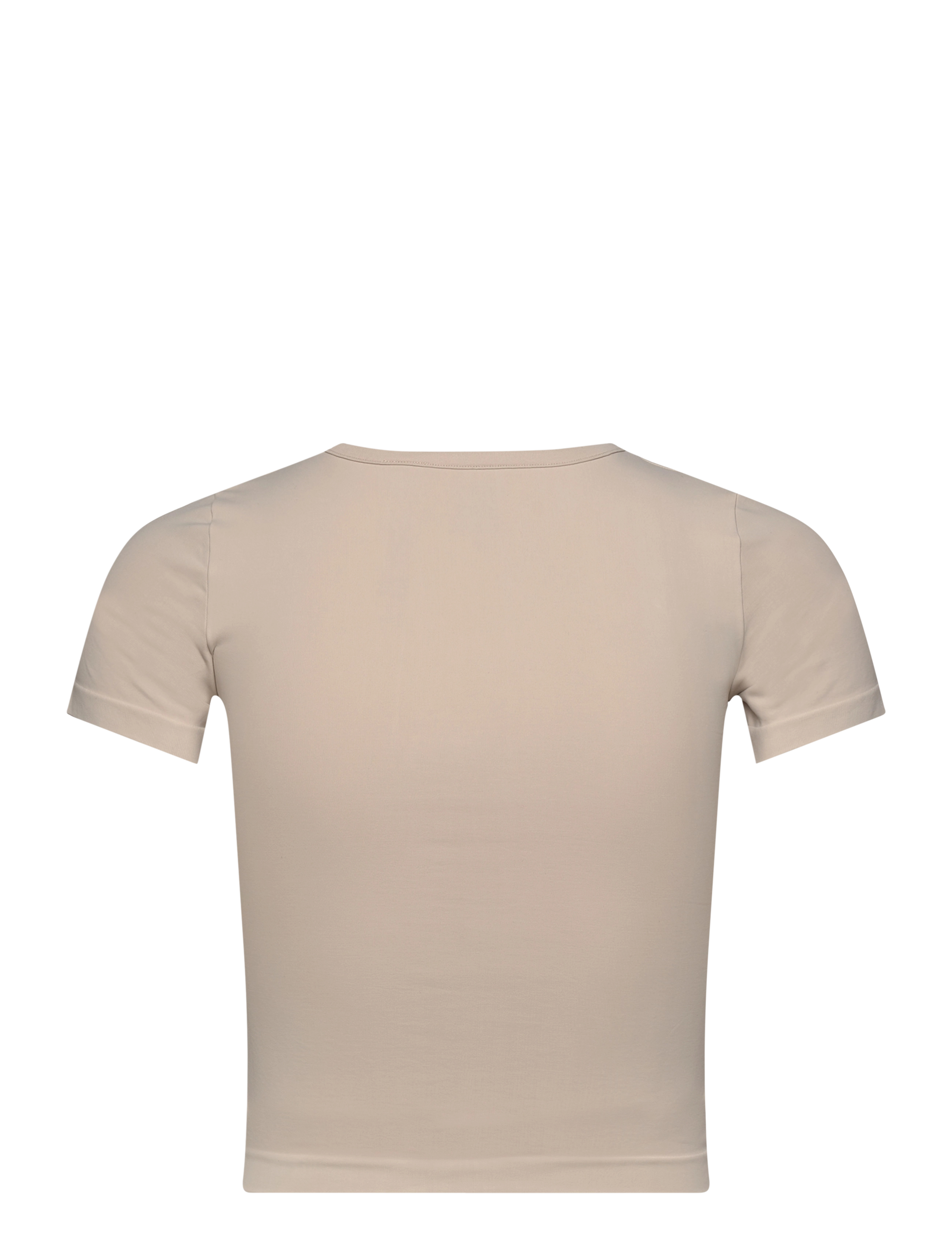 Organic Basics - Smooth Tee - crop tops - sandstone - 2