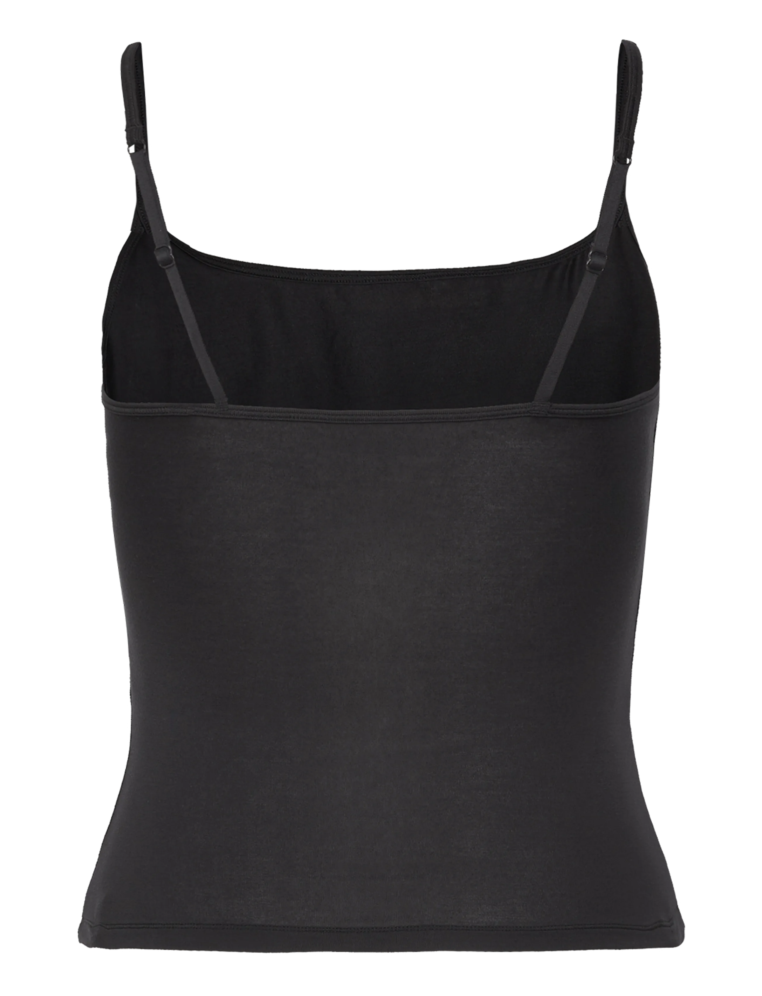 Organic Basics - Soft Touch Veil Cami - mouwloze tops - black - 1