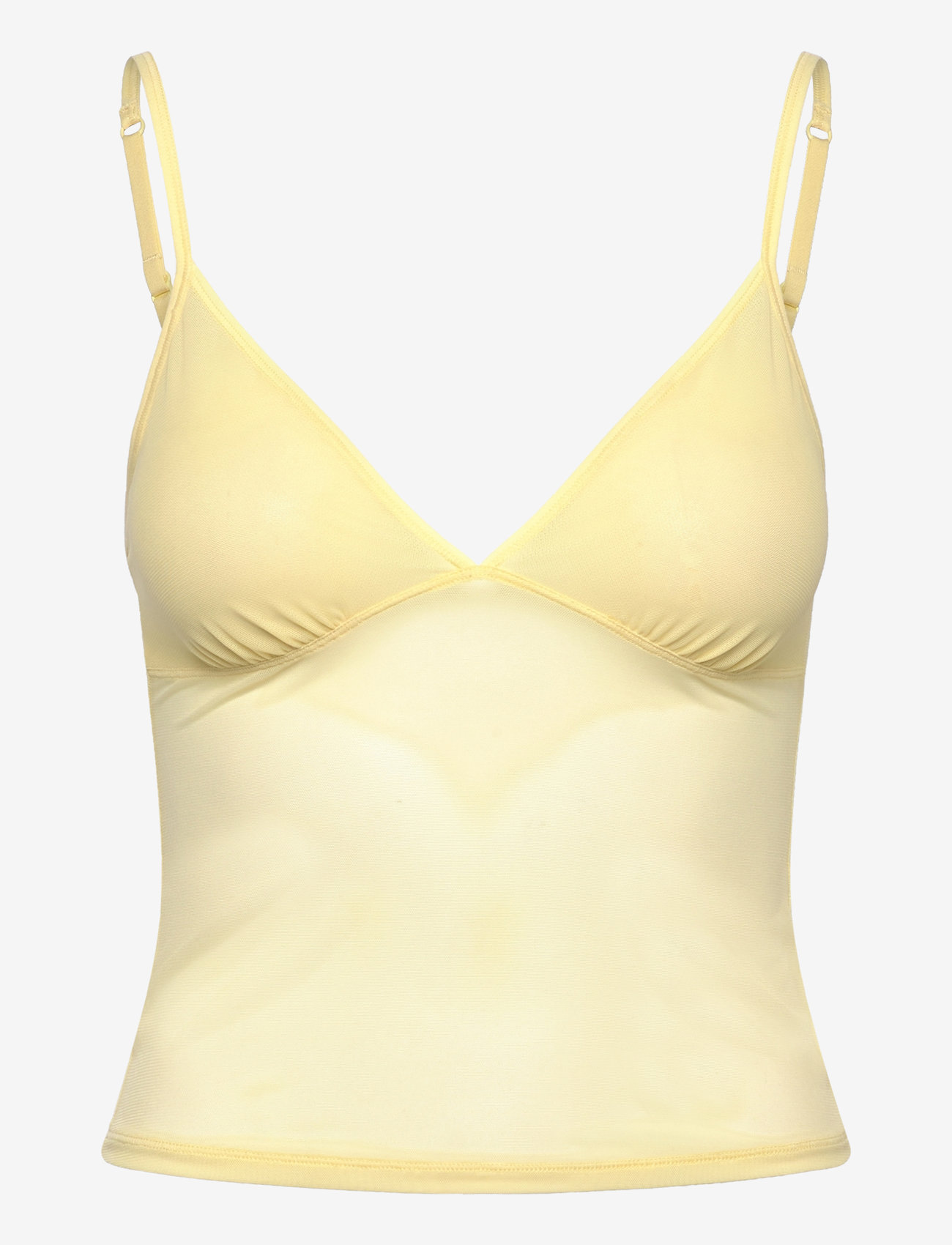 Organic Basics - Mesh Cami - nachtwäsche & loungewear - light lemon - 1