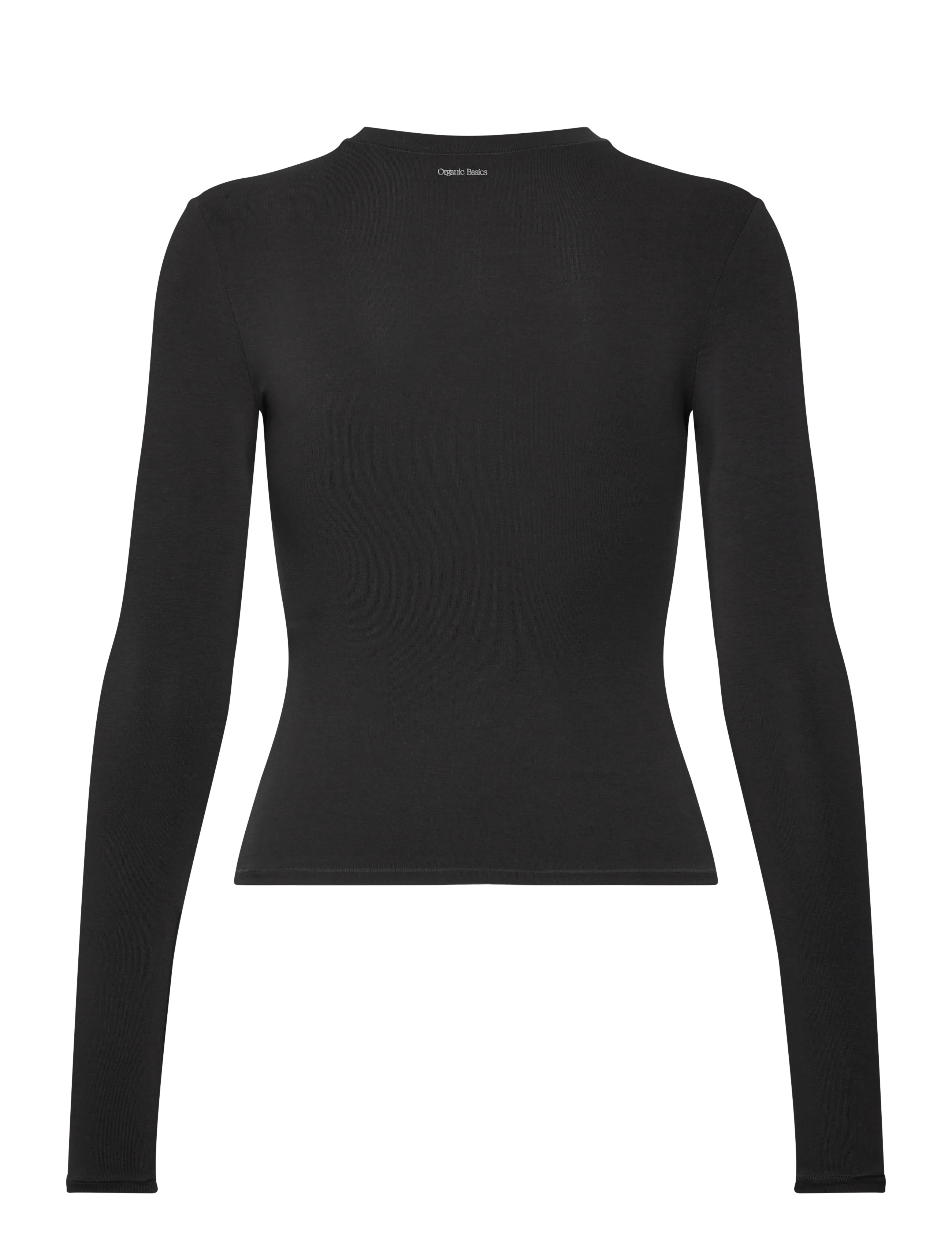 Organic Basics - Flex Long Sleeve Tee - Överdelar - black - 2