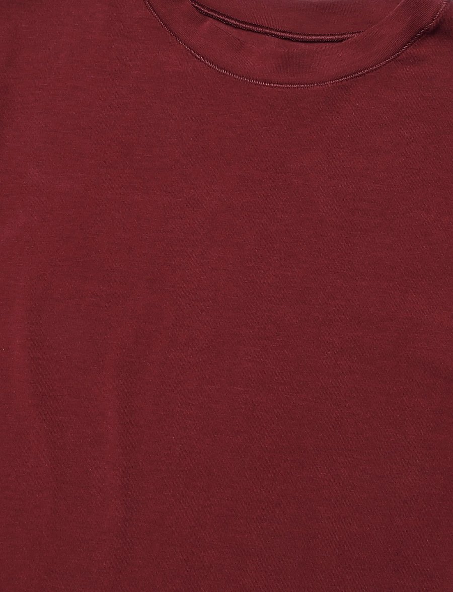 Organic Basics - Flex Long Sleeve Tee - Öö- ja puhkerõivad - cranberry - 2