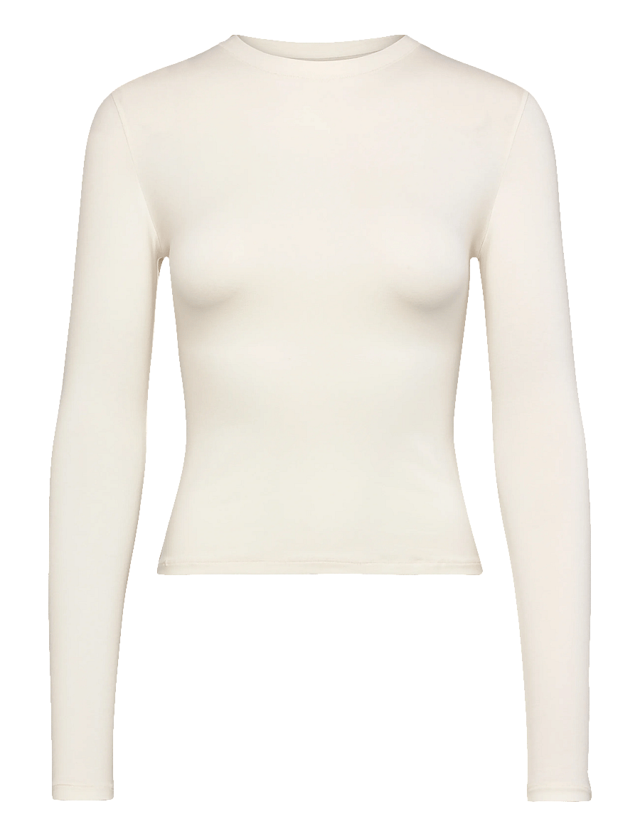 Organic Basics - Flex Long Sleeve Tee - nachtwäsche & loungewear - off white - 1