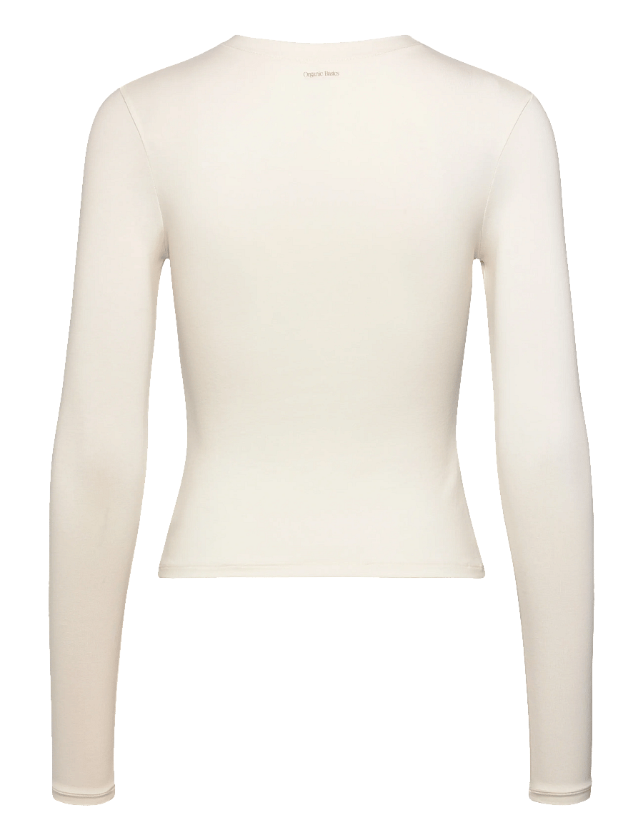 Organic Basics - Flex Long Sleeve Tee - nachtwäsche & loungewear - off white - 2