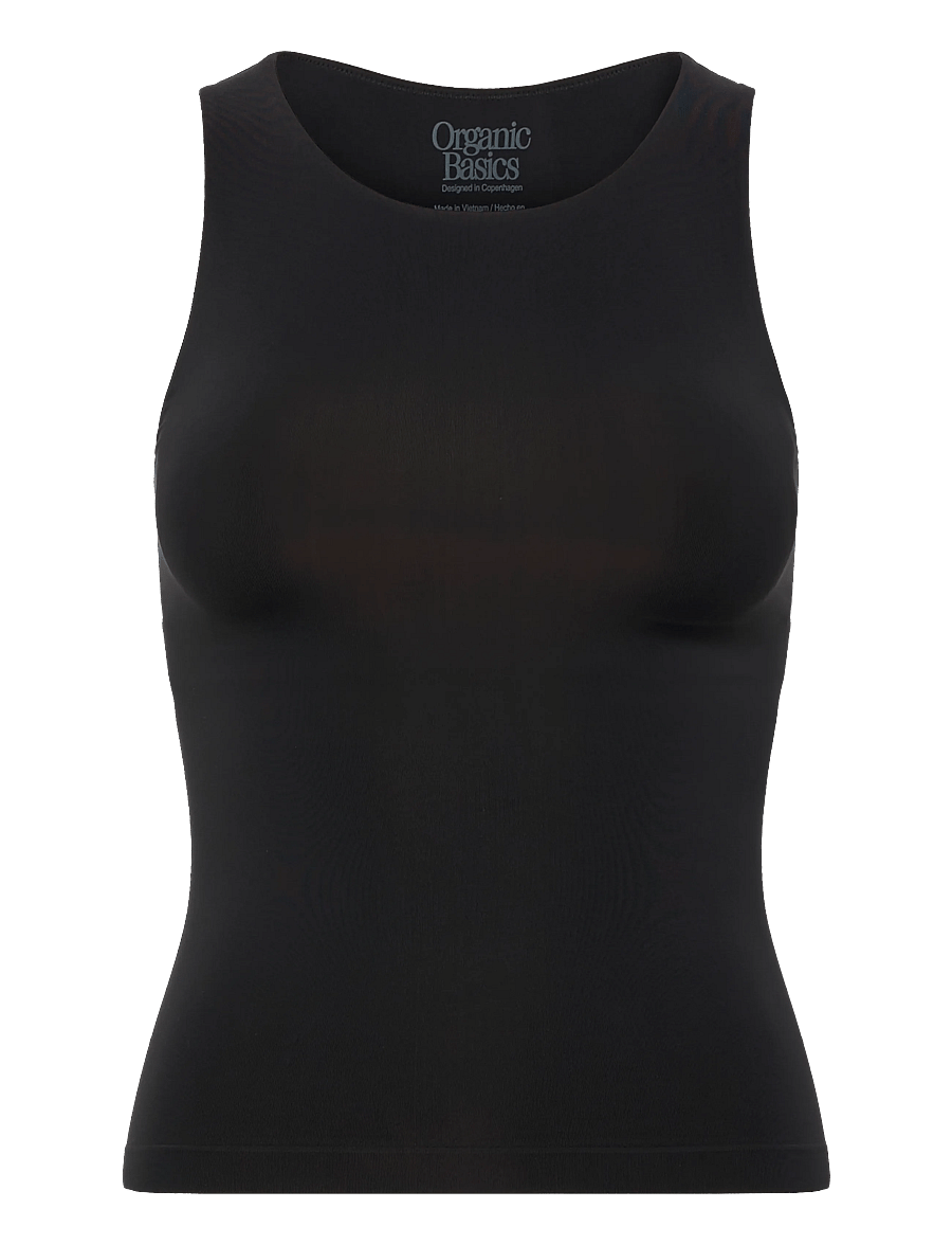Organic Basics - Smooth Tank Top - brassières - black - 1