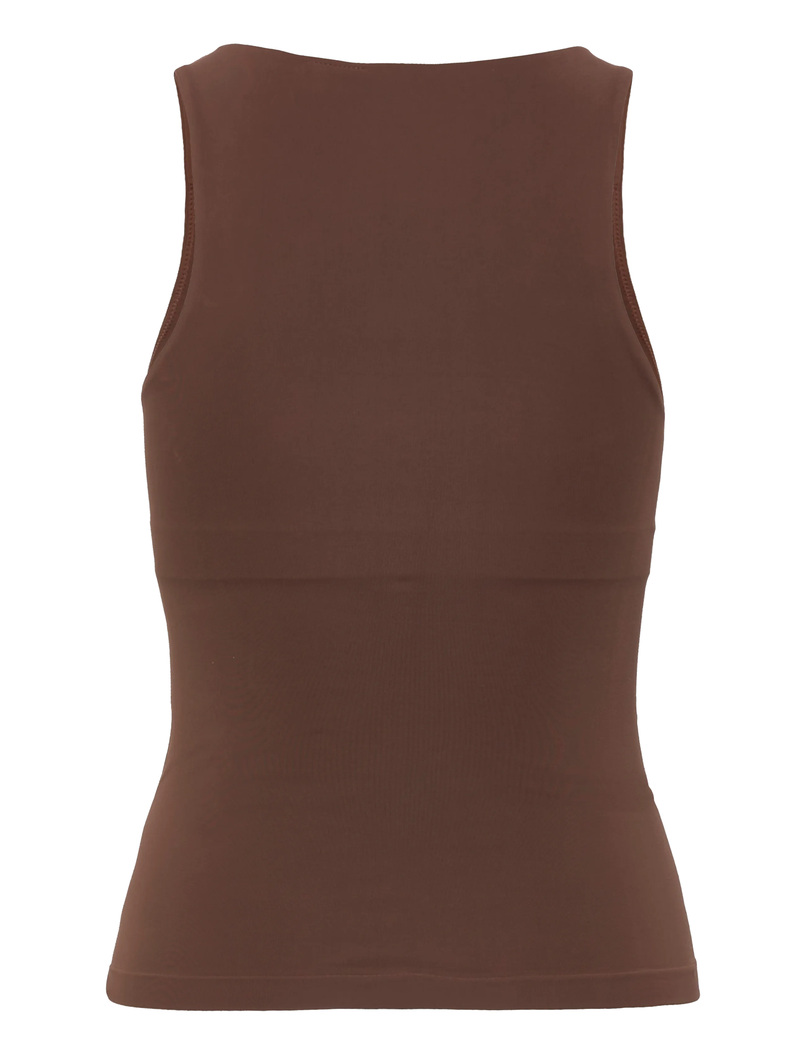 Organic Basics - Smooth Tank Top - tank-top-bhs - walnut - 2
