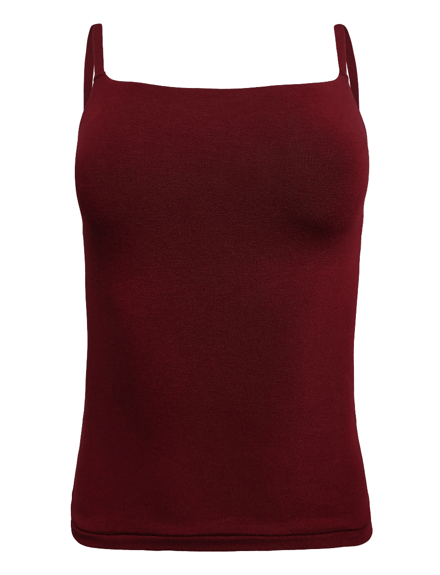 Organic Basics - Flex Cami - cranberry - 1