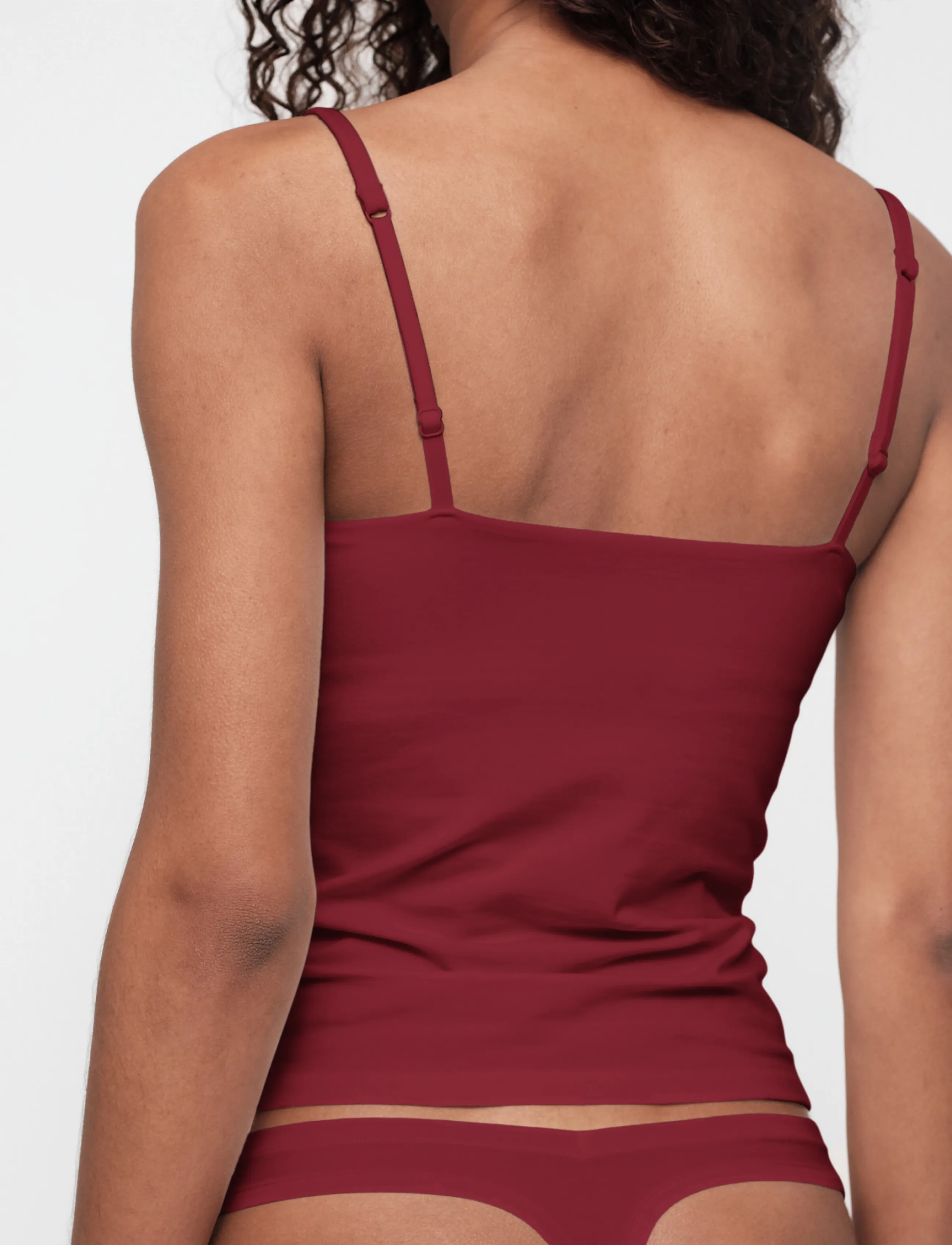 Organic Basics - Flex Cami - cranberry - 4