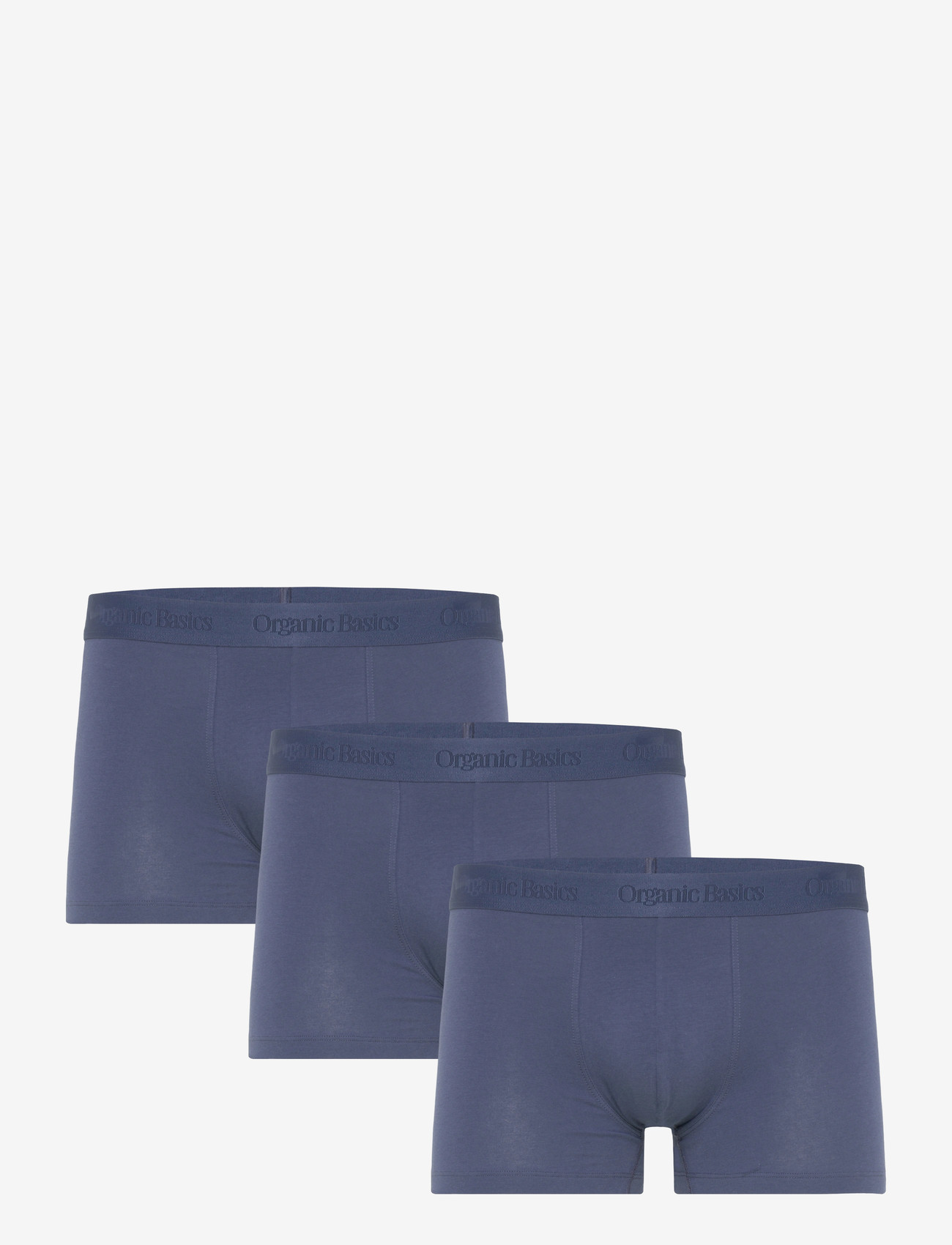 Organic Basics - Core Trunks 3-Pack - boxerkalsonger - midnight blue / midnight blue / midnight blue - 1