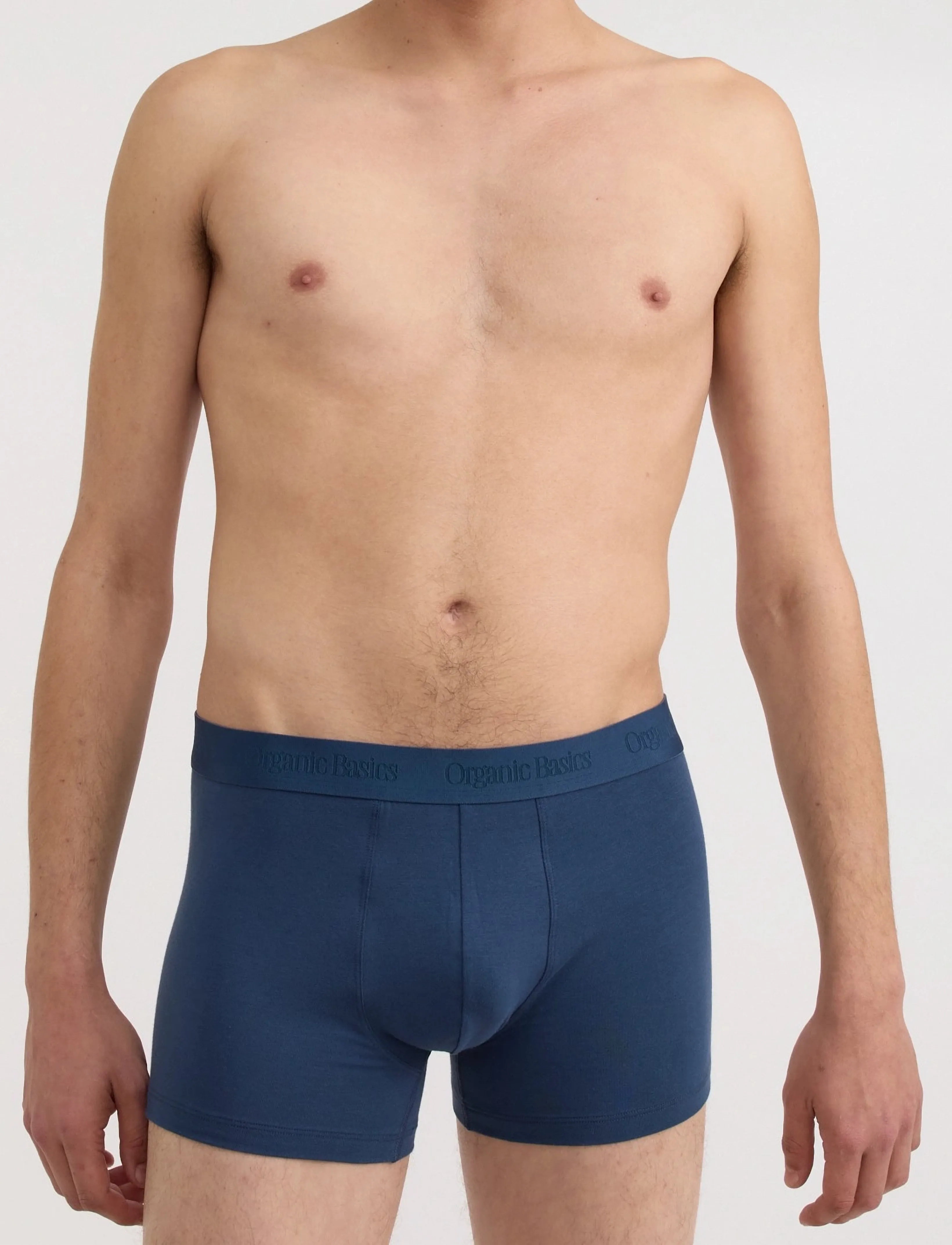 Organic Basics Core Trunks 3-Pack, S, Navy, Undertøj > Boksere, Herre