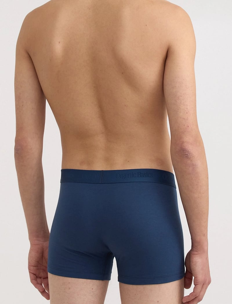 Organic Basics - Core Trunks 3-Pack - boxerkalsonger - midnight blue / midnight blue / midnight blue - 2