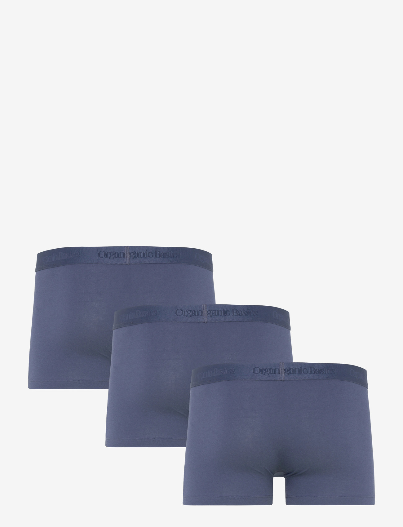 Organic Basics - Core Trunks 3-Pack - boxerkalsonger - midnight blue / midnight blue / midnight blue - 3