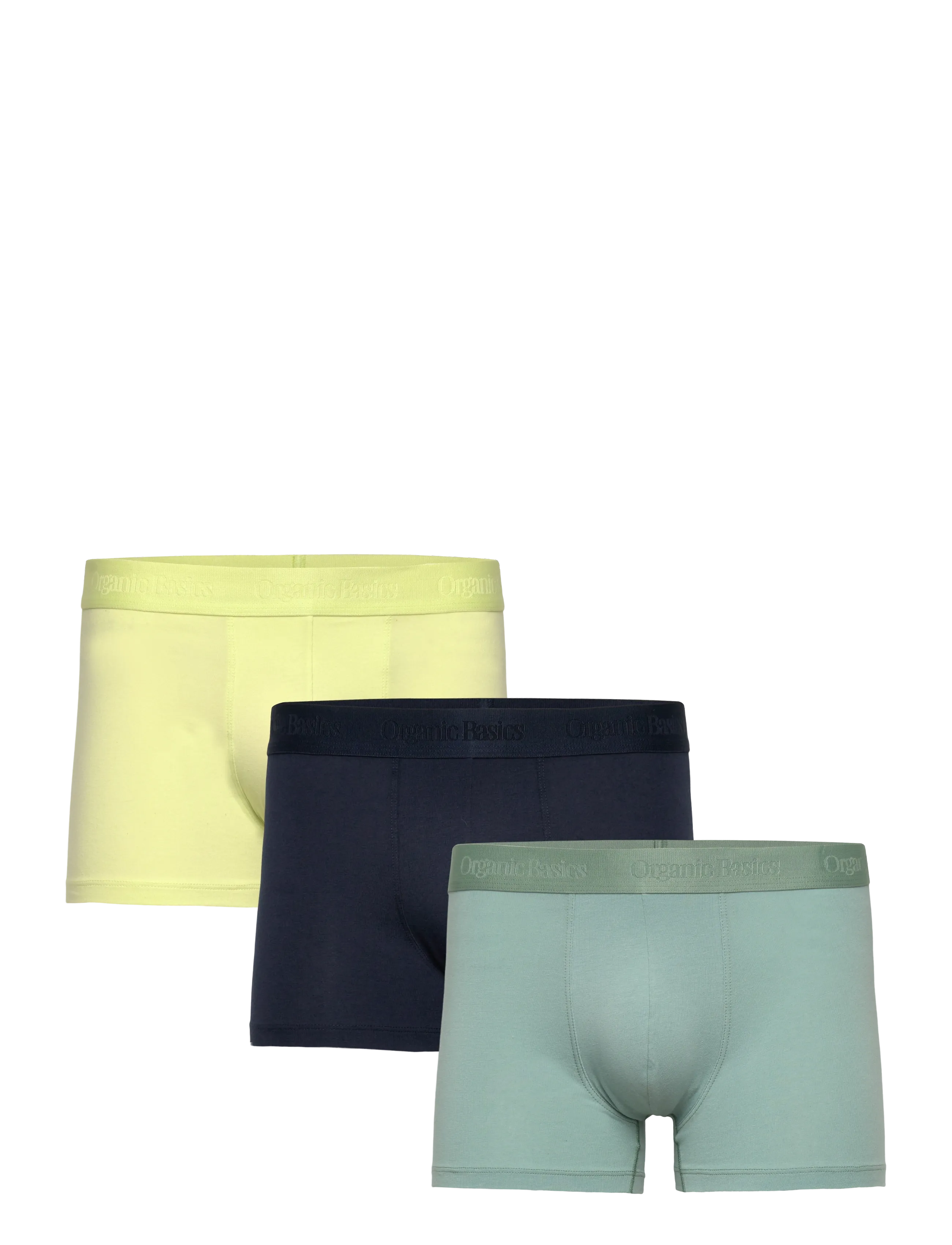 POWDER GREEN / ELDERFLOWER GREEN / DEEP NAVY