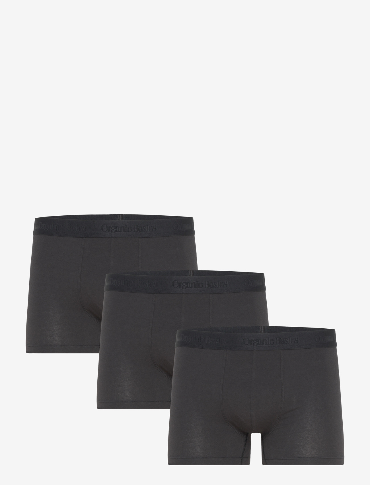 Organic Basics - Core Trunks 3-Pack - boxer briefs - black / black / black - 1