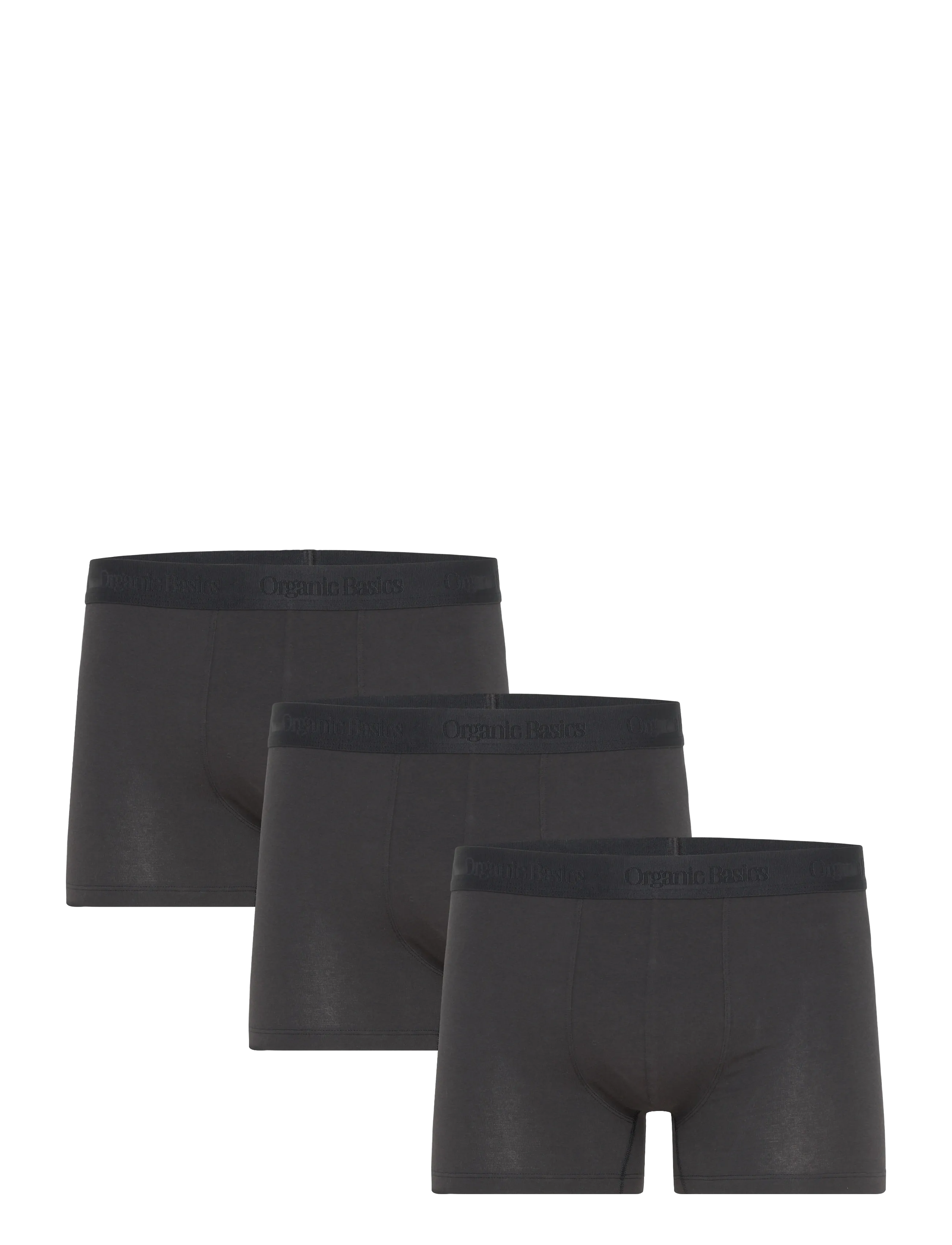 Organic Basics Core Trunks 3-Pack - Bielizna - BLACK / BLACK / BLACK / black