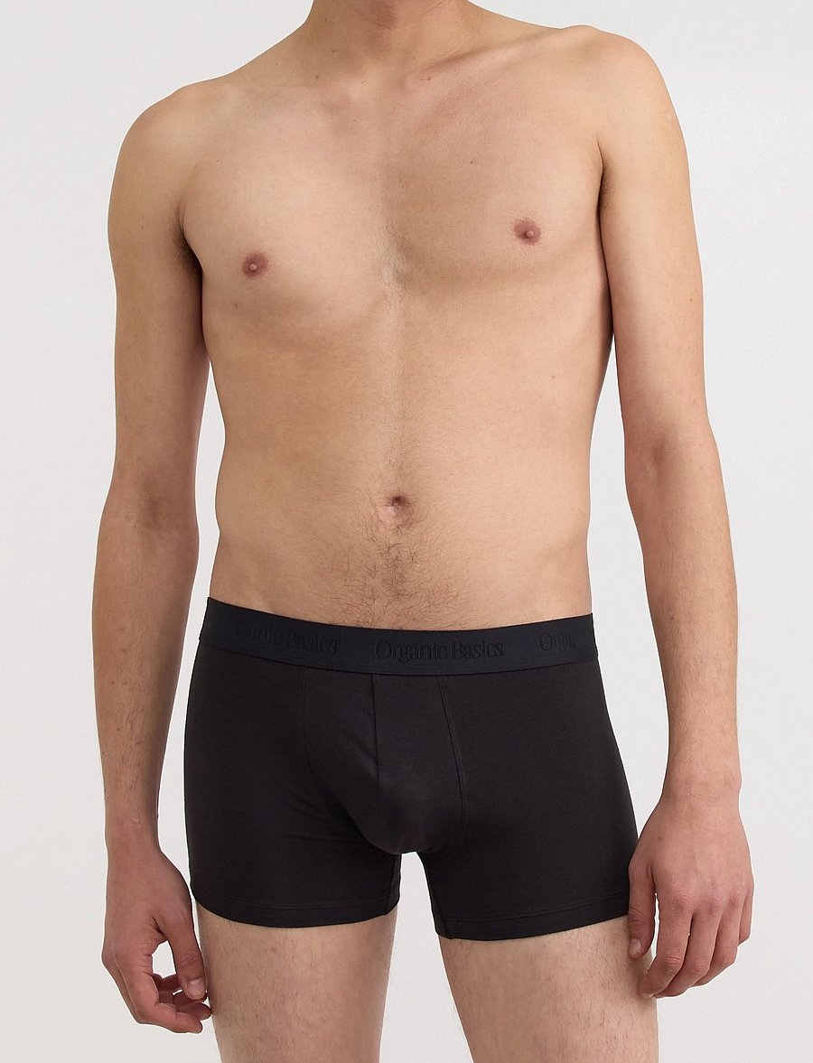Organic Basics - Core Trunks 3-Pack - boxer briefs - black / black / black - 0