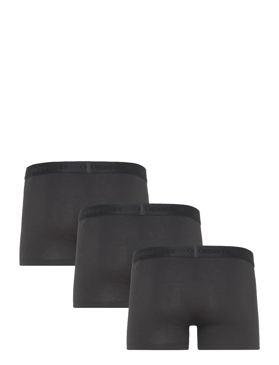 Organic Basics - Core Trunks 3-Pack - boxer briefs - black / black / black - 3