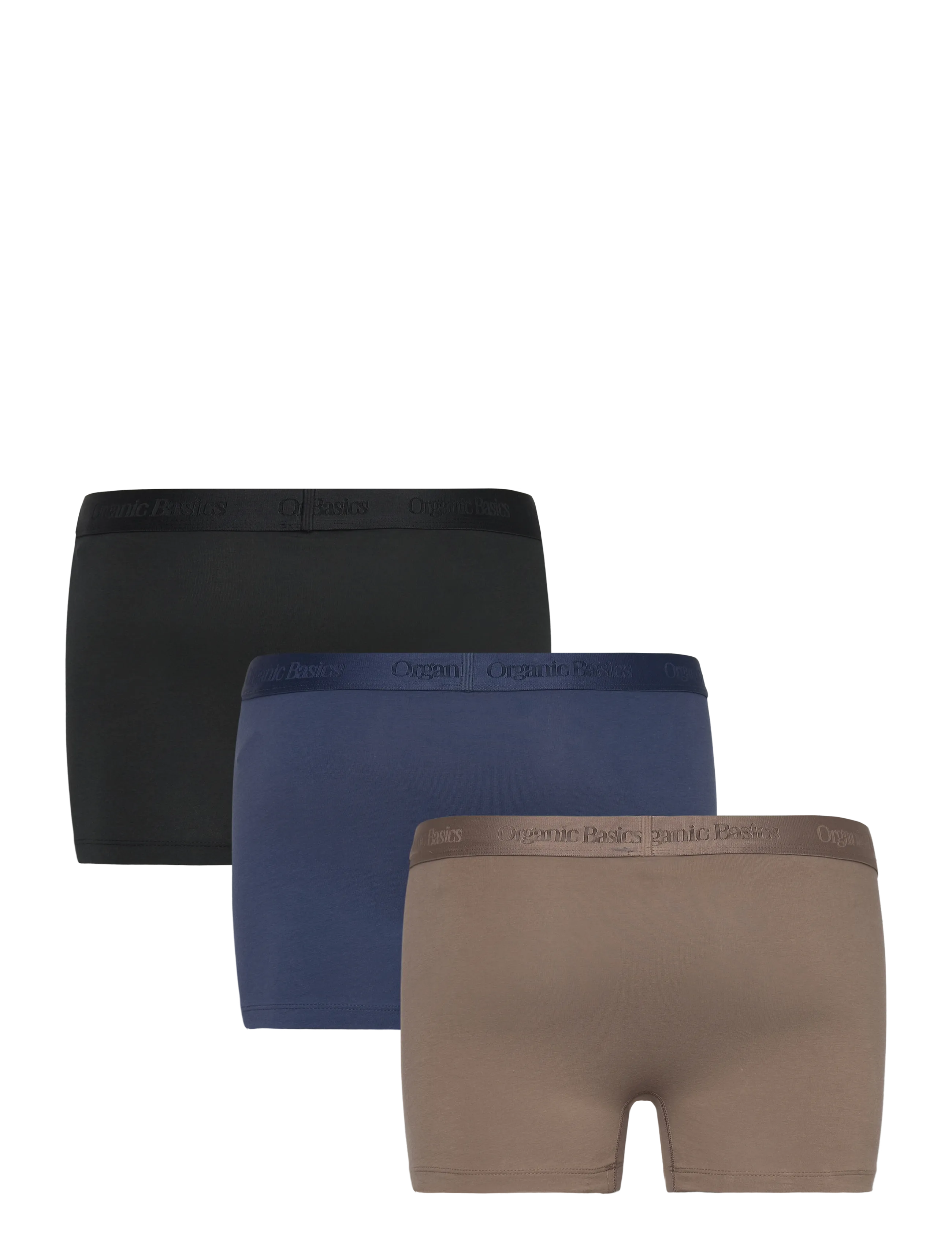Organic Basics - Core Trunks 3-Pack - multipack underpants - black / shadow / storm - 1