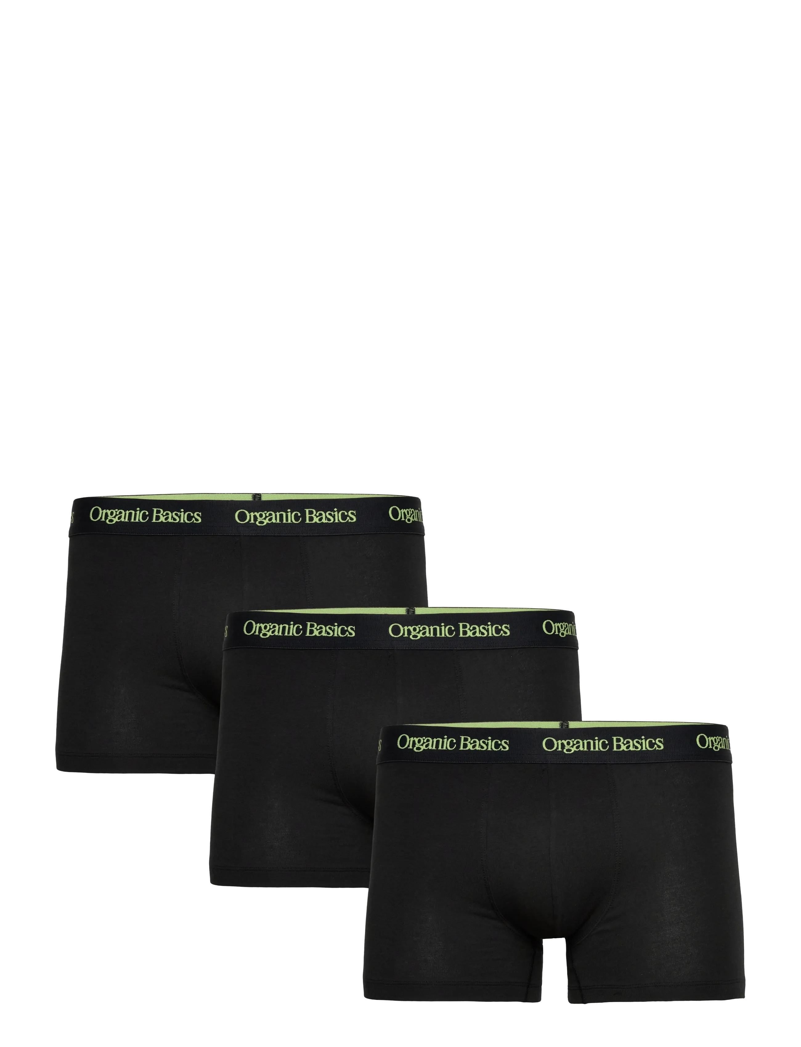 ORGANIC BASICS Core Trunks 3-Pack Schwarz - S - Herren