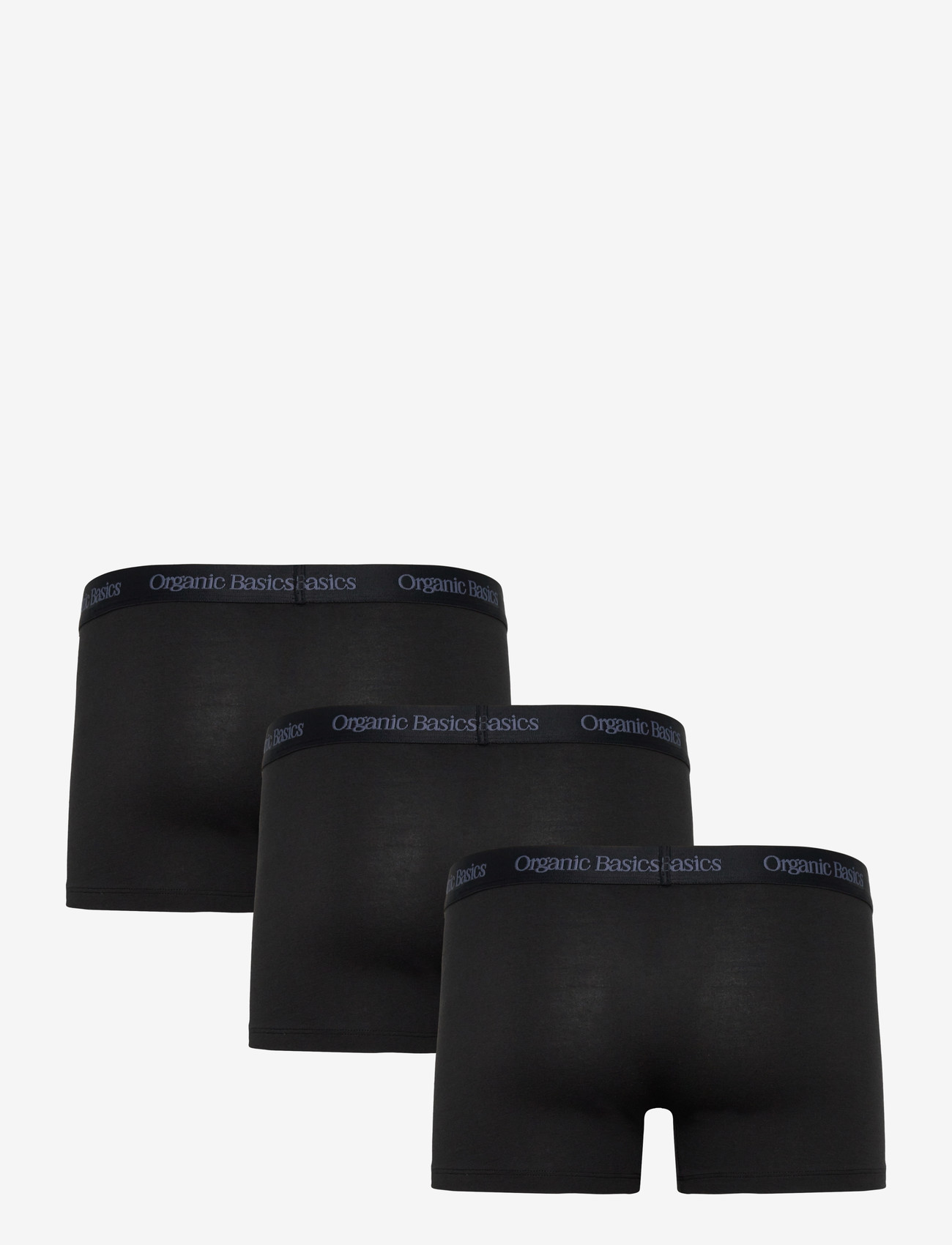 Organic Basics - Core Trunks 3-Pack - madalaimad hinnad - black / stone blue - 1