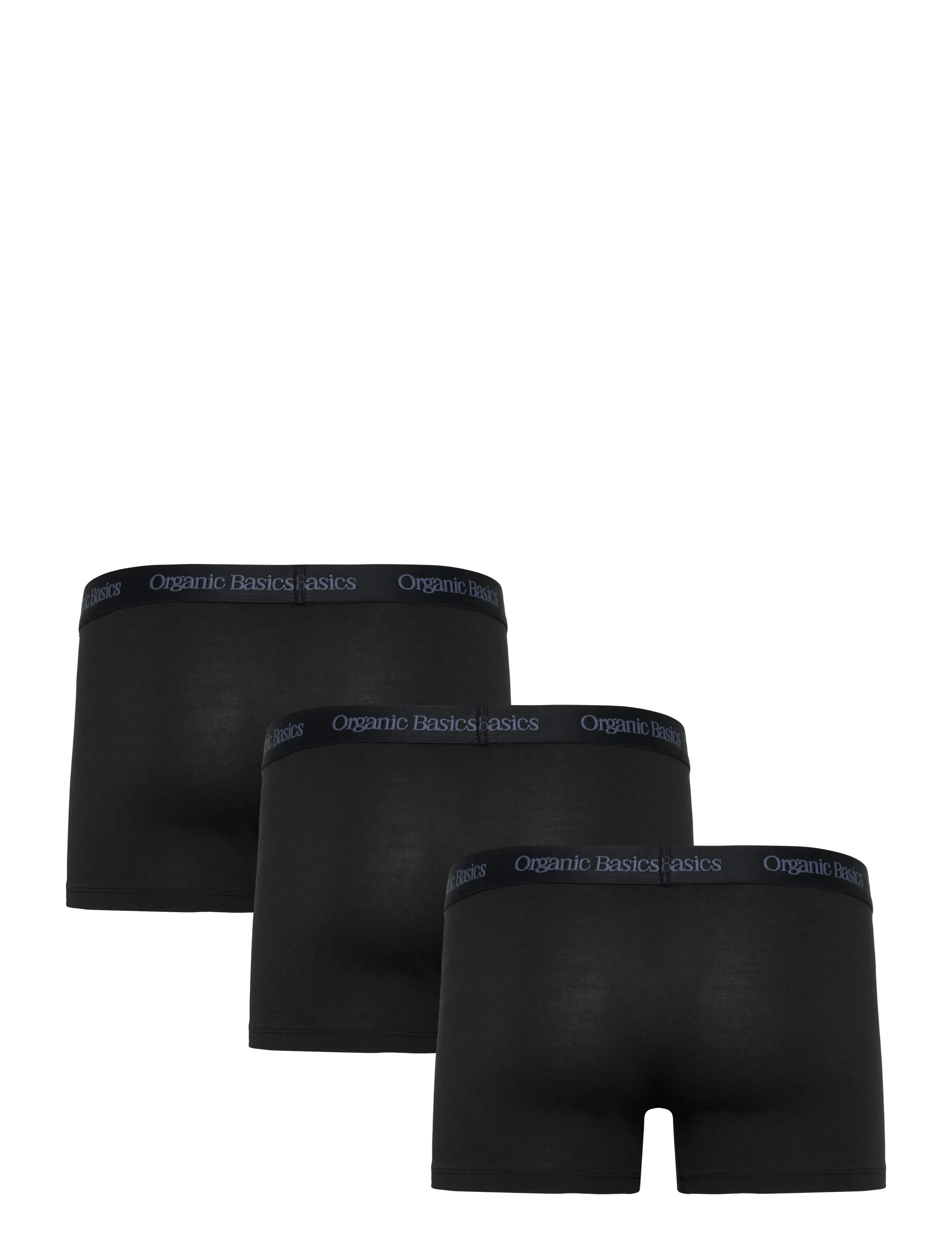 Organic Basics - Core Trunks 3-Pack - madalaimad hinnad - black / stone blue - 1