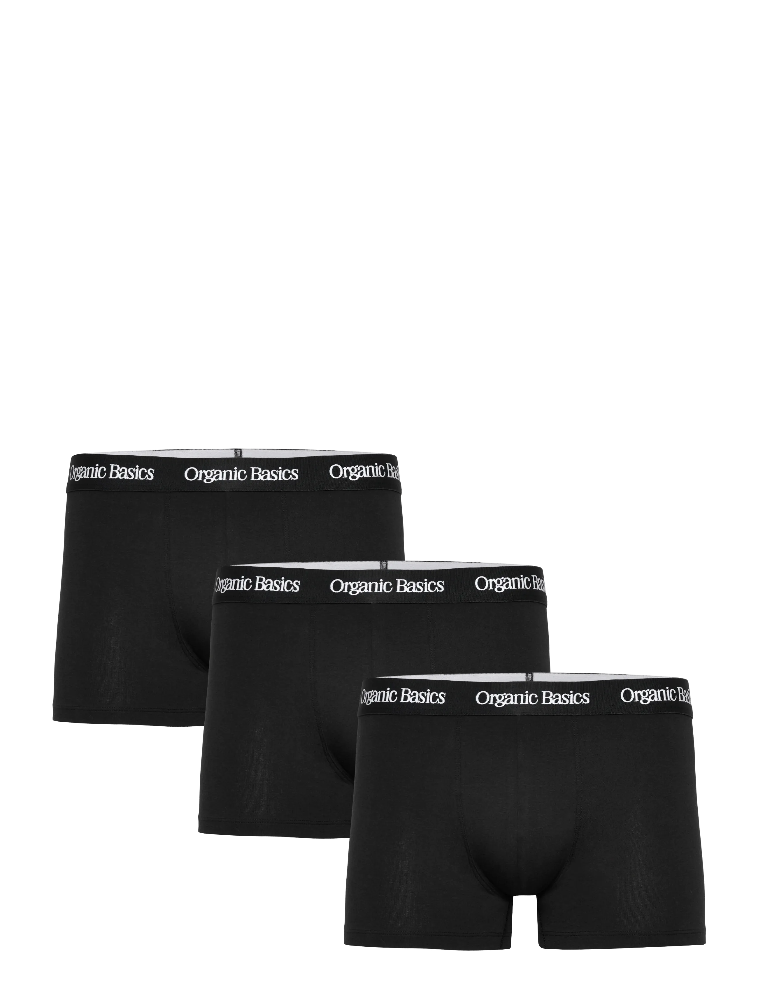 ORGANIC BASICS Core Trunks 3-Pack Schwarz - S - Herren