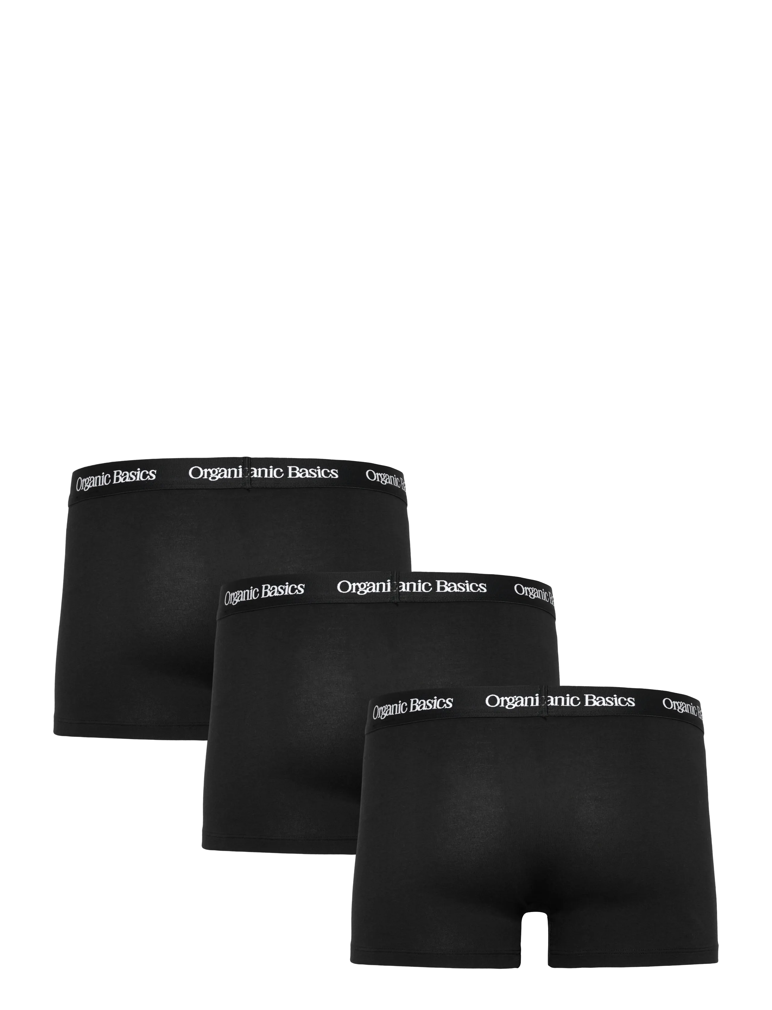 Organic Basics - Core Trunks 3-Pack - madalaimad hinnad - black / white - 1