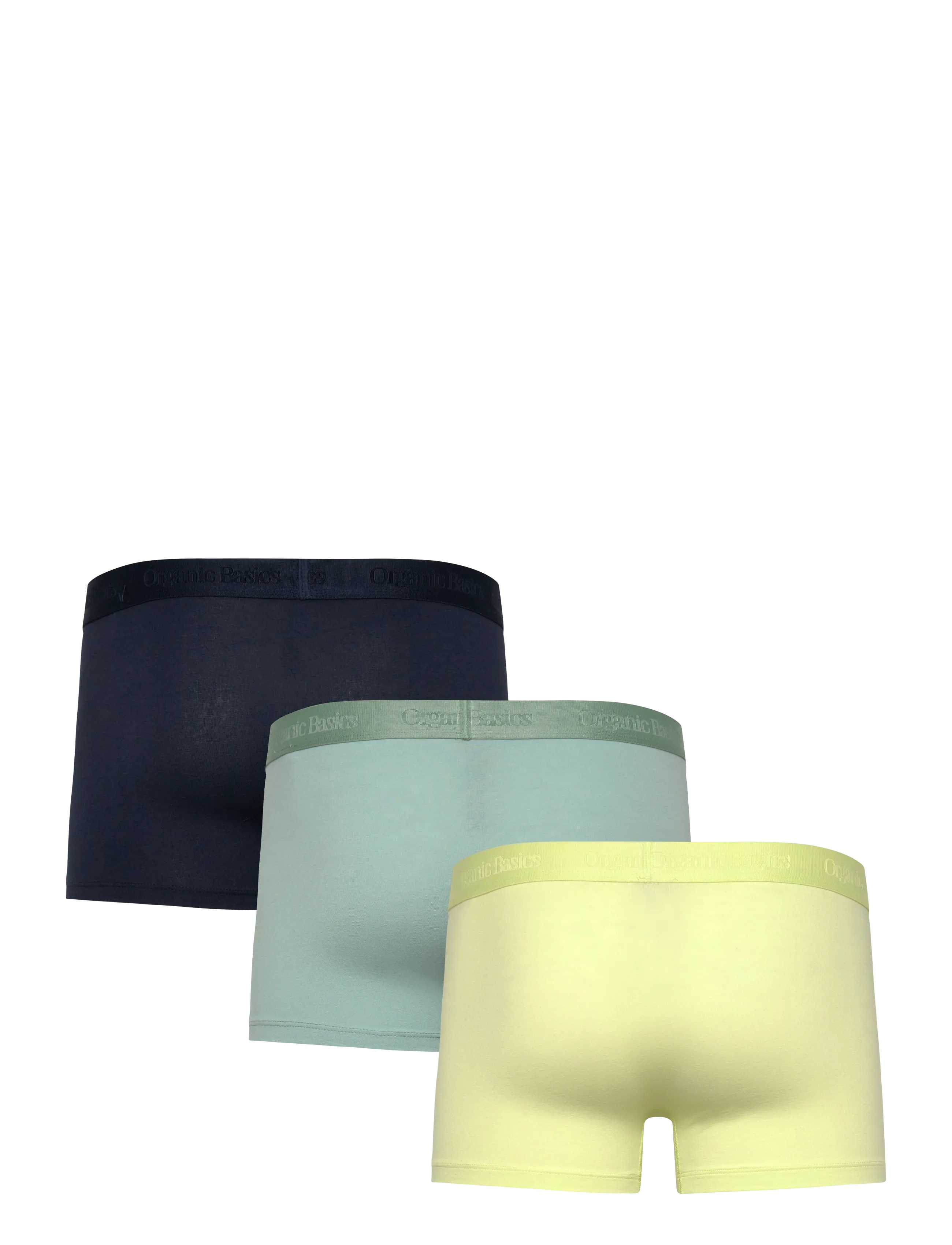 Organic Basics - Core Trunks 3-Pack - die niedrigsten preise - powder green / elderflower green / deep navy - 1