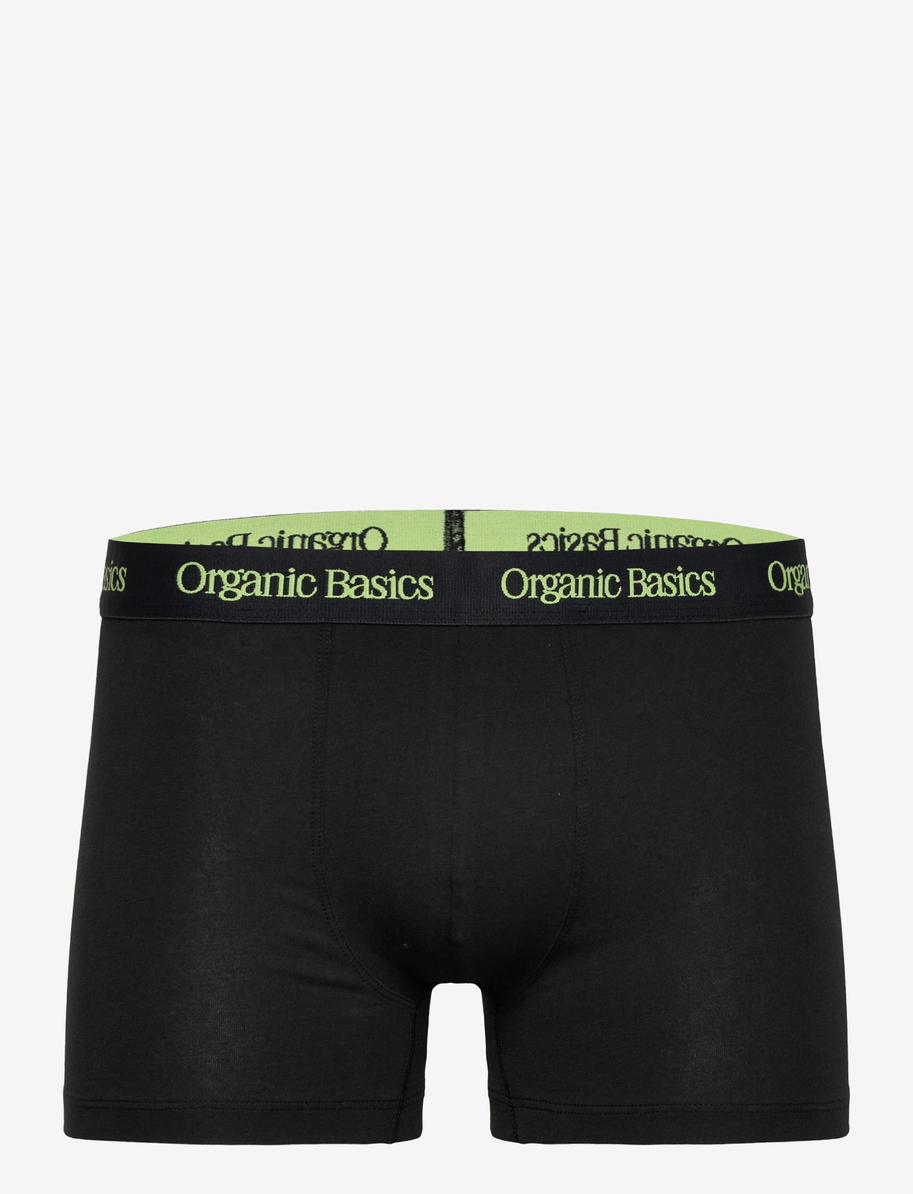 Organic Basics - Core Trunks 3-Pack - laveste priser - black / spring green - 2