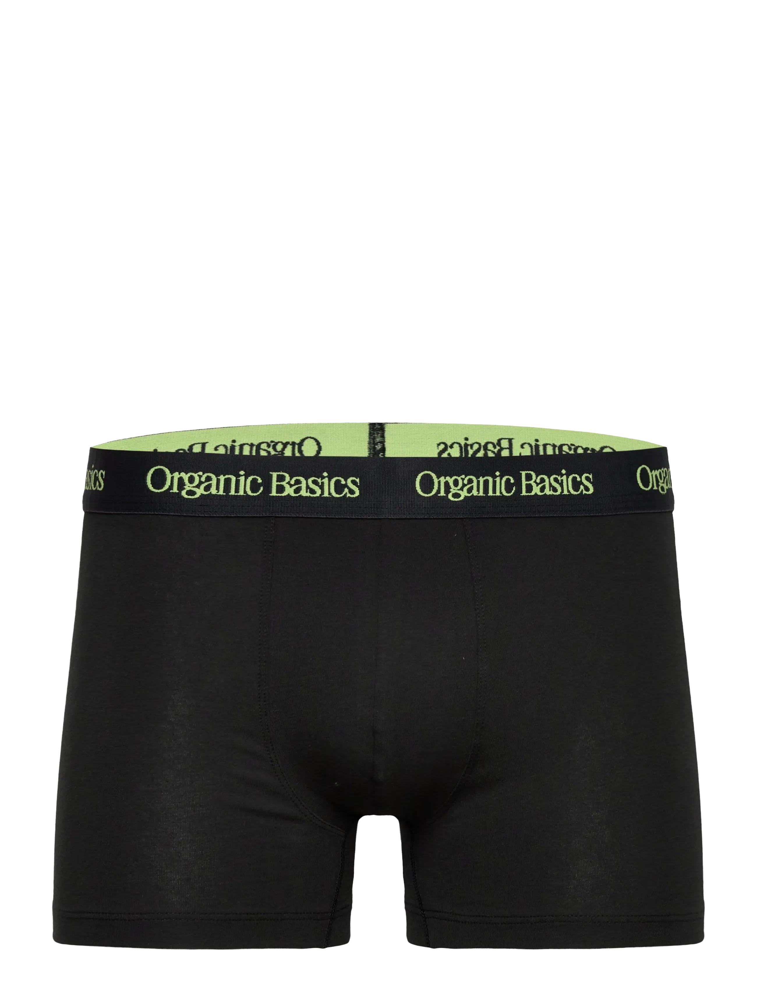 Organic Basics - Core Trunks 3-Pack - die niedrigsten preise - black / spring green - 2