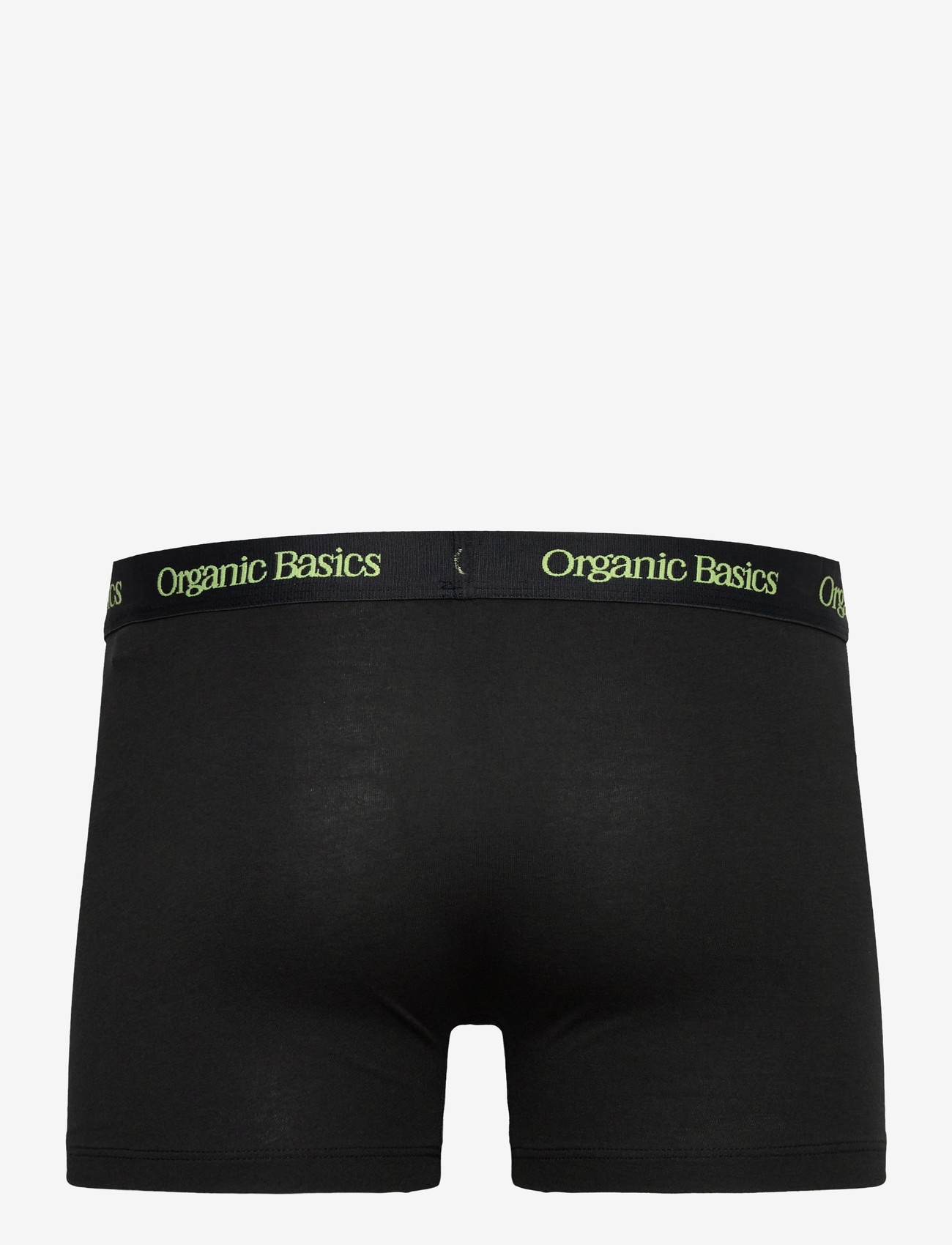 Organic Basics - Core Trunks 3-Pack - laveste priser - black / spring green - 3