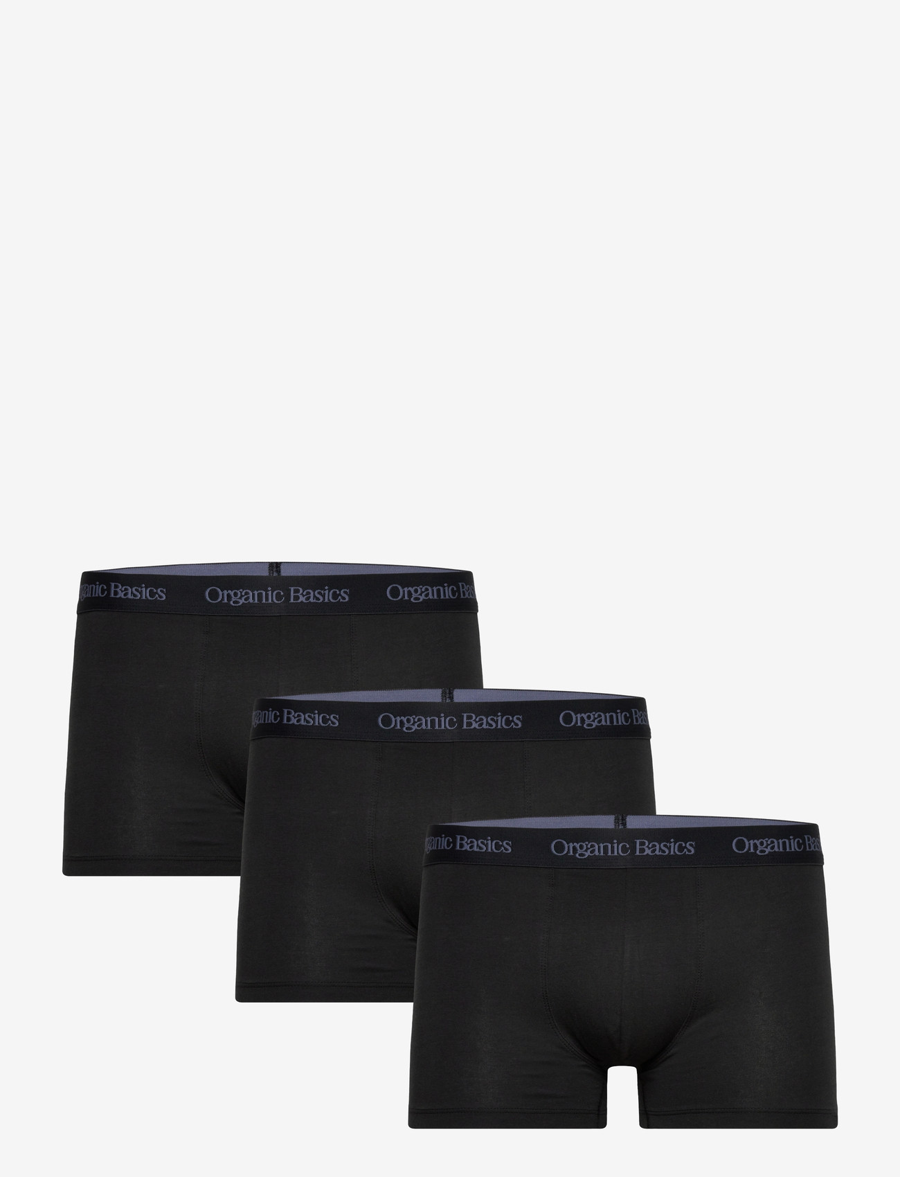 Organic Basics - Core Trunks 3-Pack - laveste priser - black / stone blue - 0