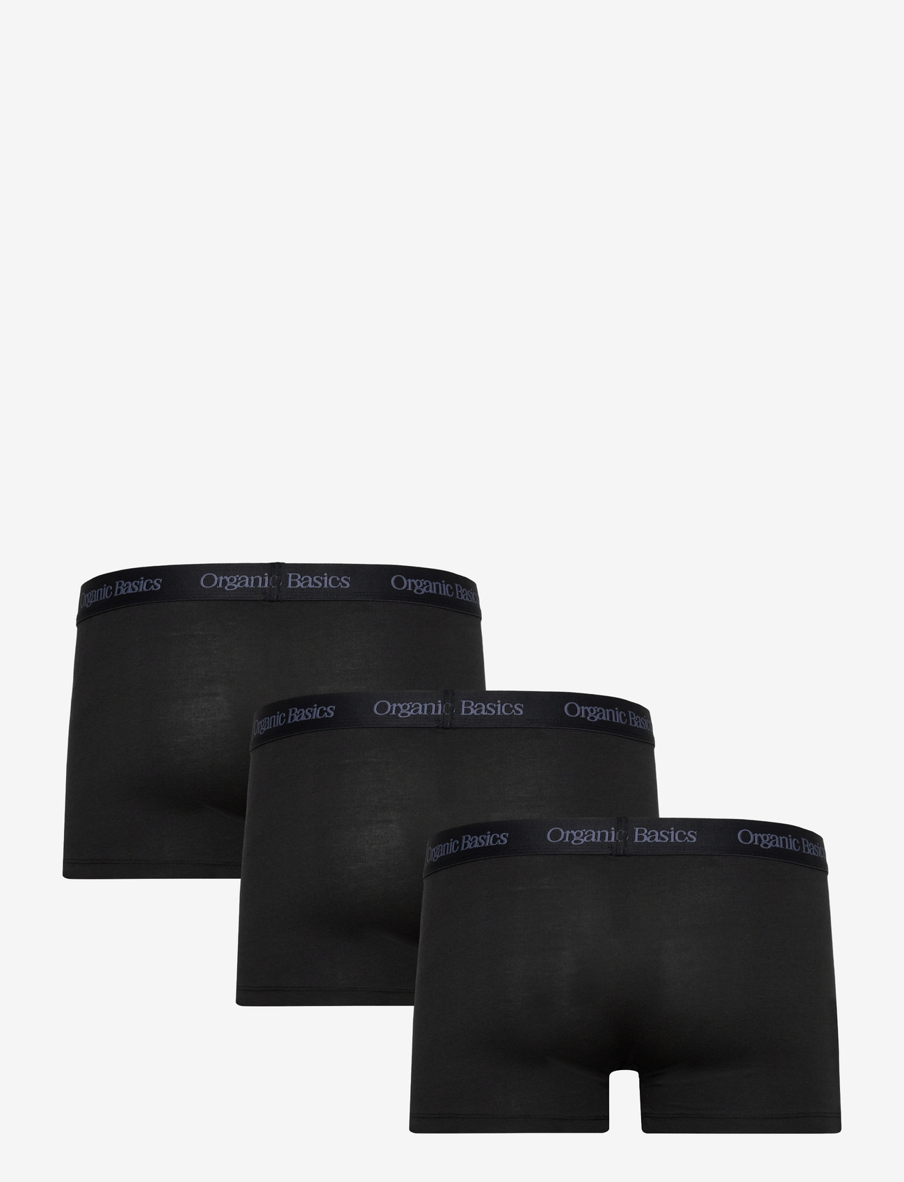 Organic Basics - Core Trunks 3-Pack - laveste priser - black / stone blue - 1