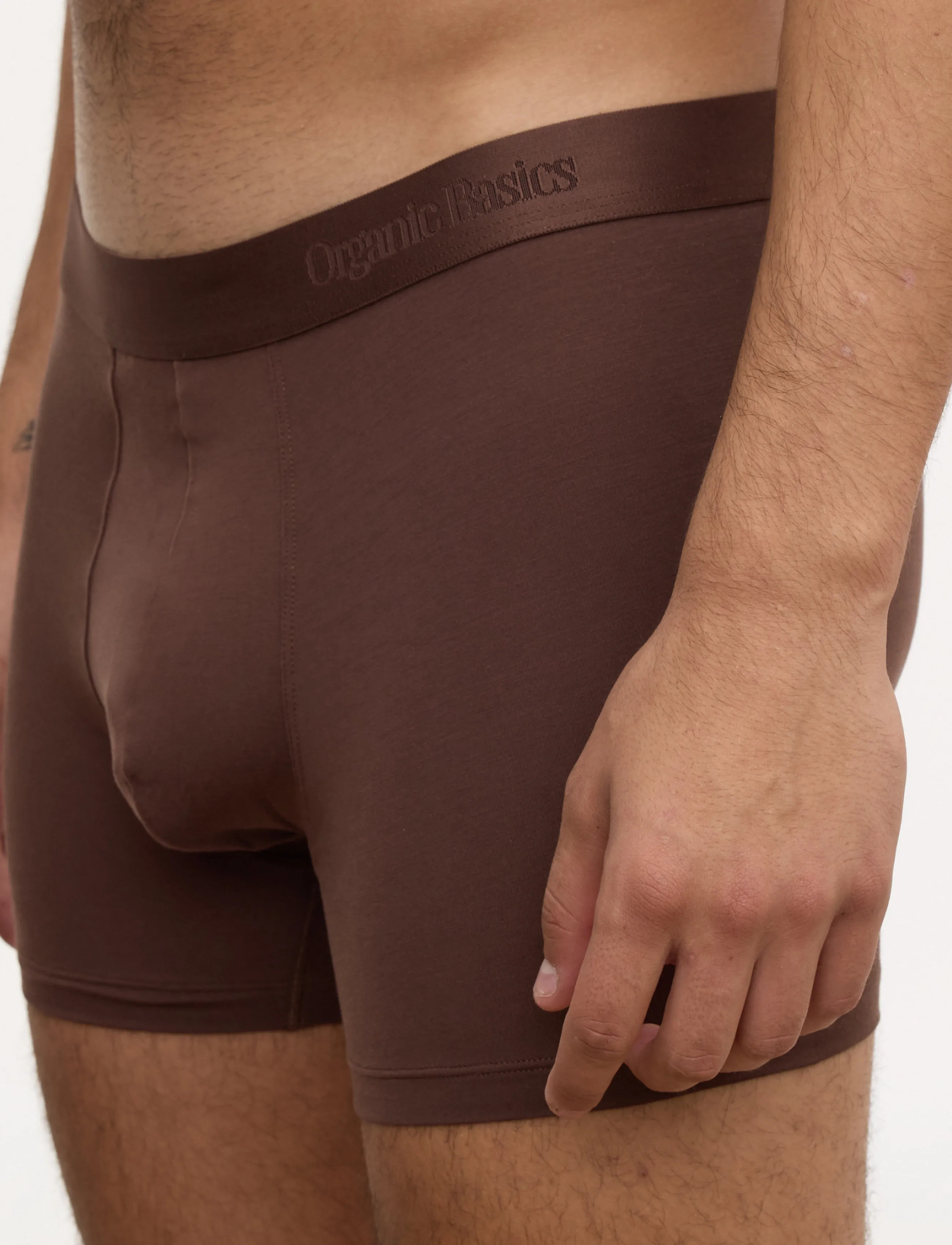 Organic Basics - Premium Trunks 3-pack - bokserid - terracotta / rich brown / midnight blue - 3
