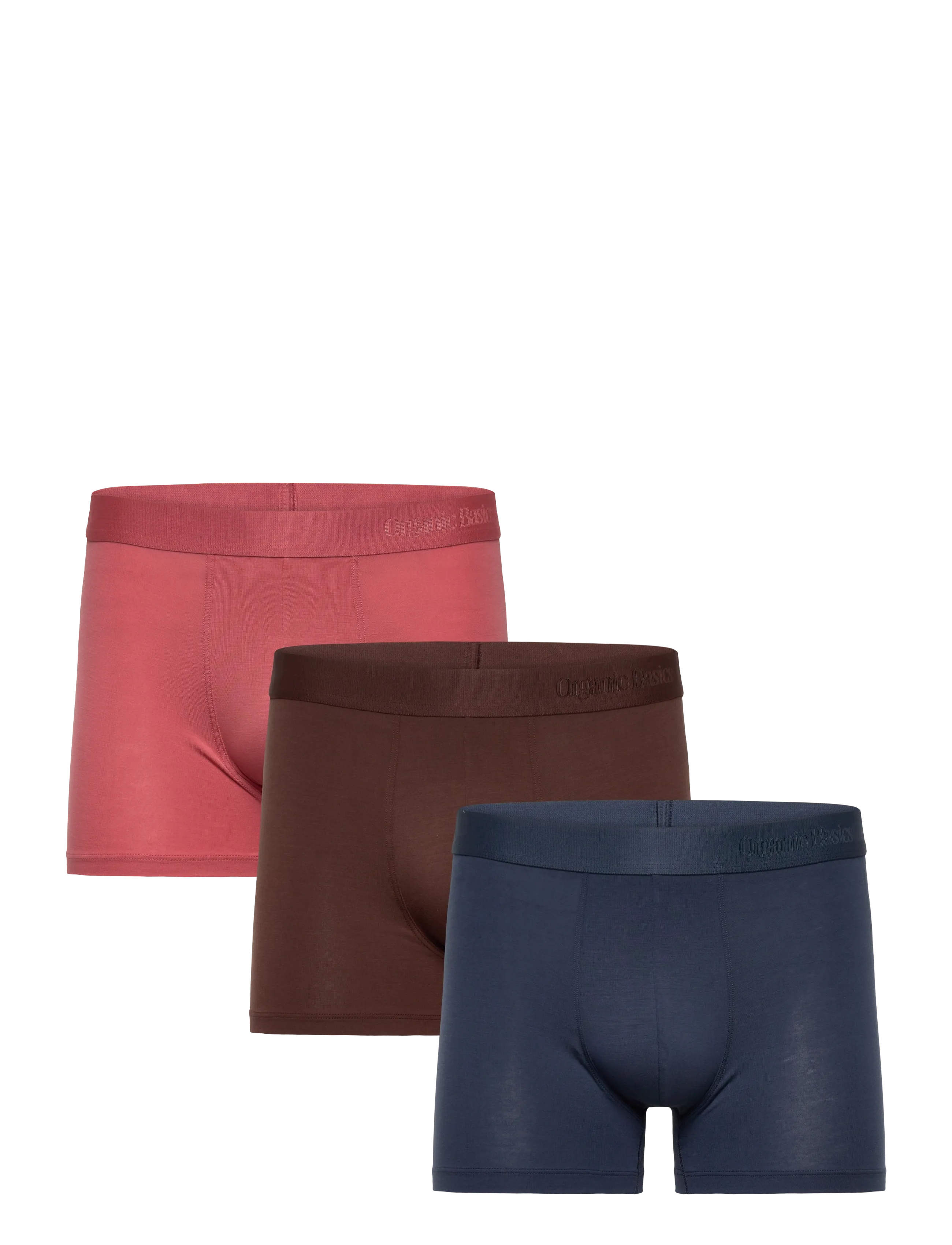 ORGANIC BASICS Premium Trunks 3-Pack Patterned - L - Herren