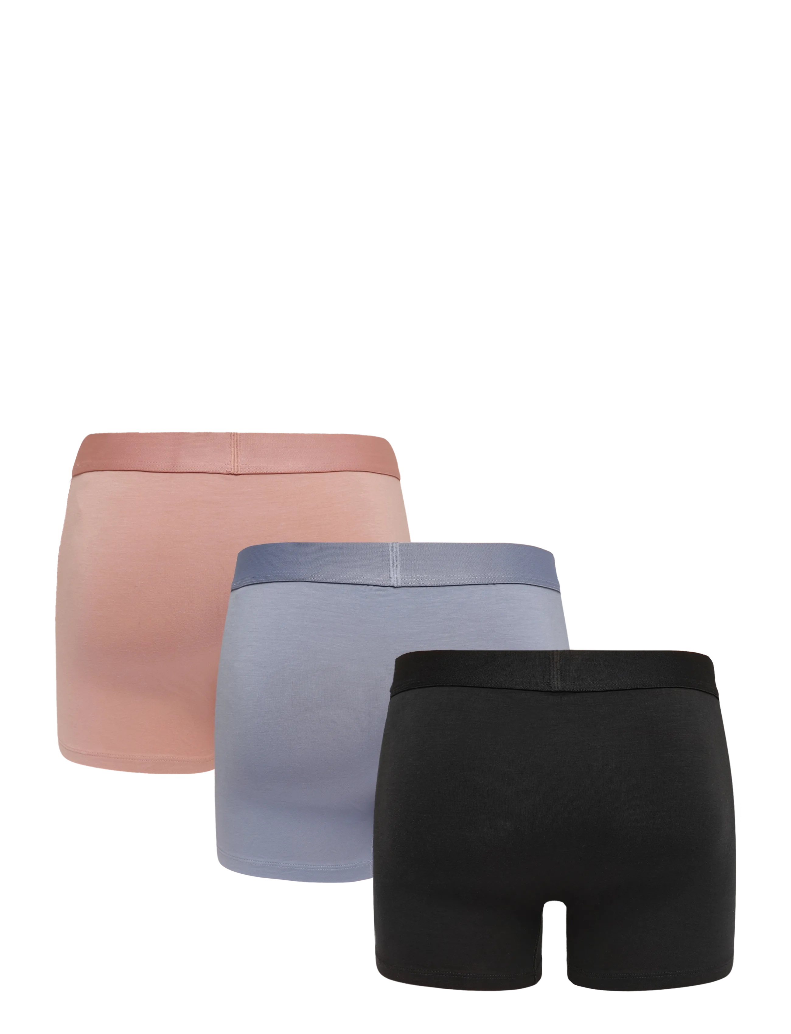 Organic Basics - Premium Trunks 3-pack - boxer briefs - black / misty blue / brick - 1