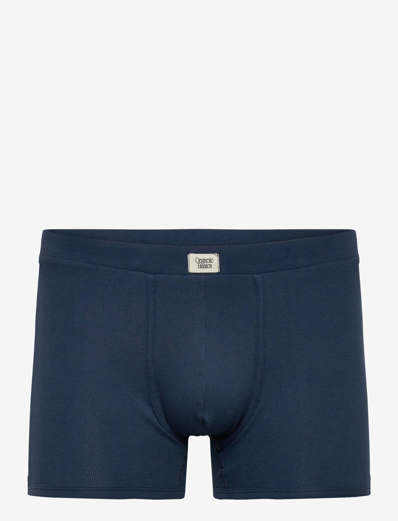 Organic Basics - Core Icon Rib Trunks 3-Pack - madalaimad hinnad - black / white / midnight blue - 2
