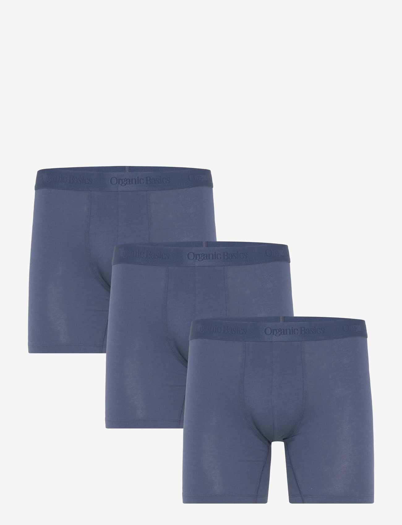 Organic Basics - Core Boxer Briefs 3-Pack - trunks - midnight blue / midnight blue / midnight blue - 1